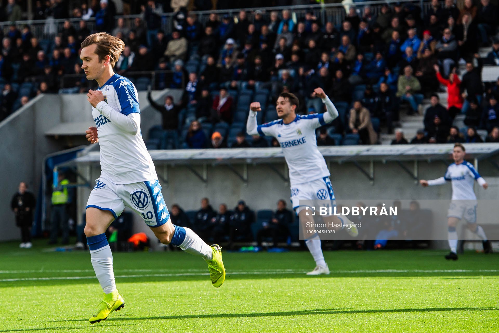 IFK Göteborgs Patrik Karlsson Lagemyr jublar