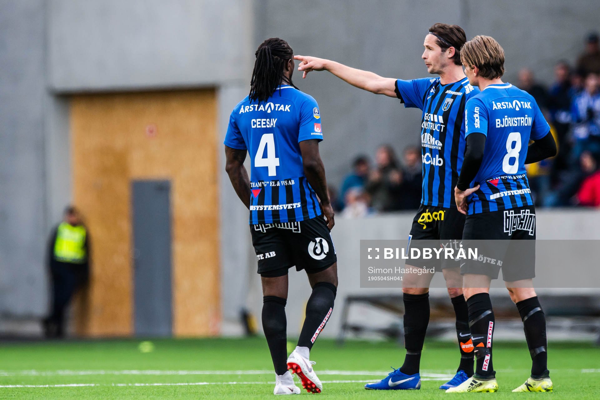 Sirius Kebba Ceesay, Philip Haglund och Tim Björkström
