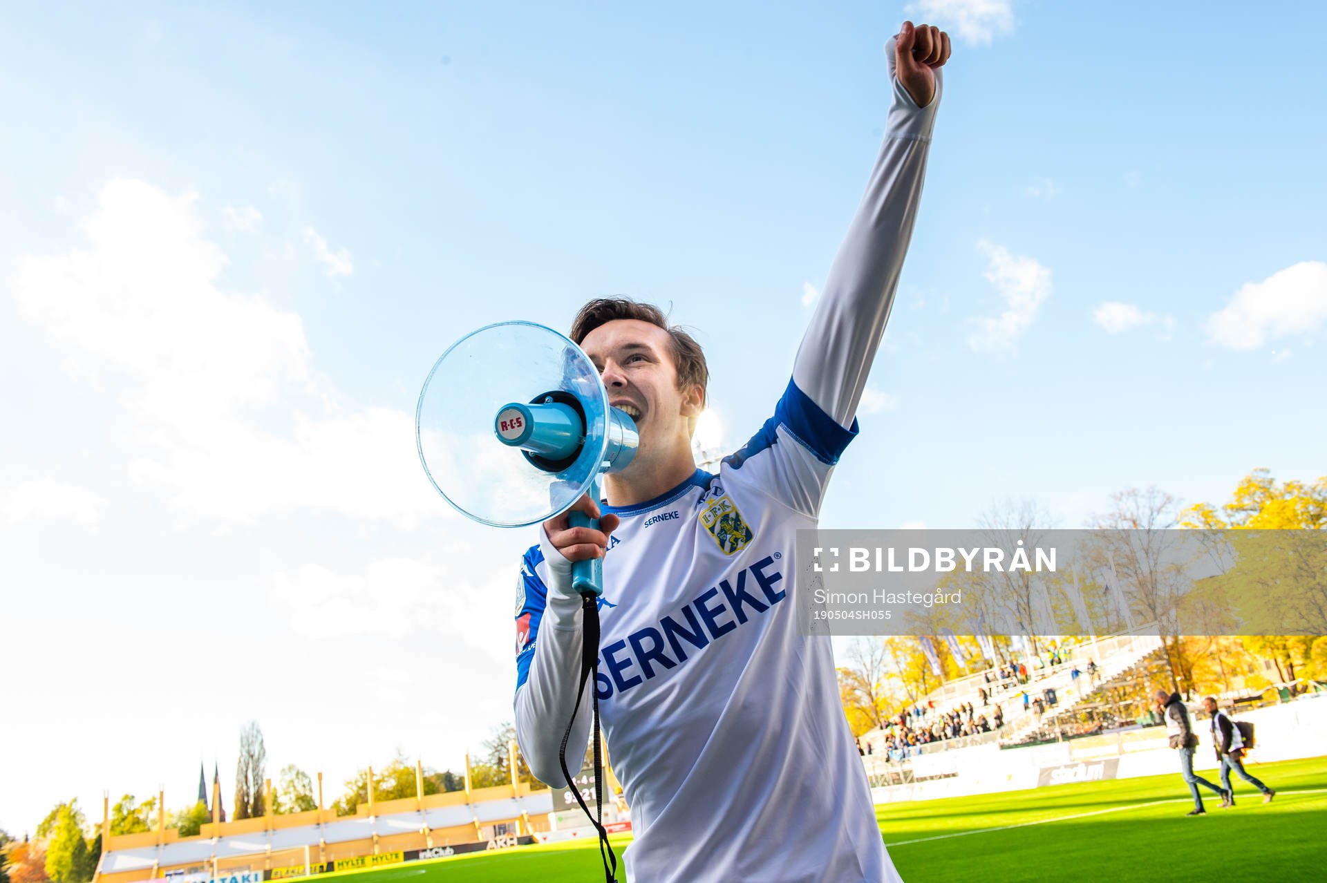 IFK Göteborgs Patrik Karlsson Lagemyr jublar