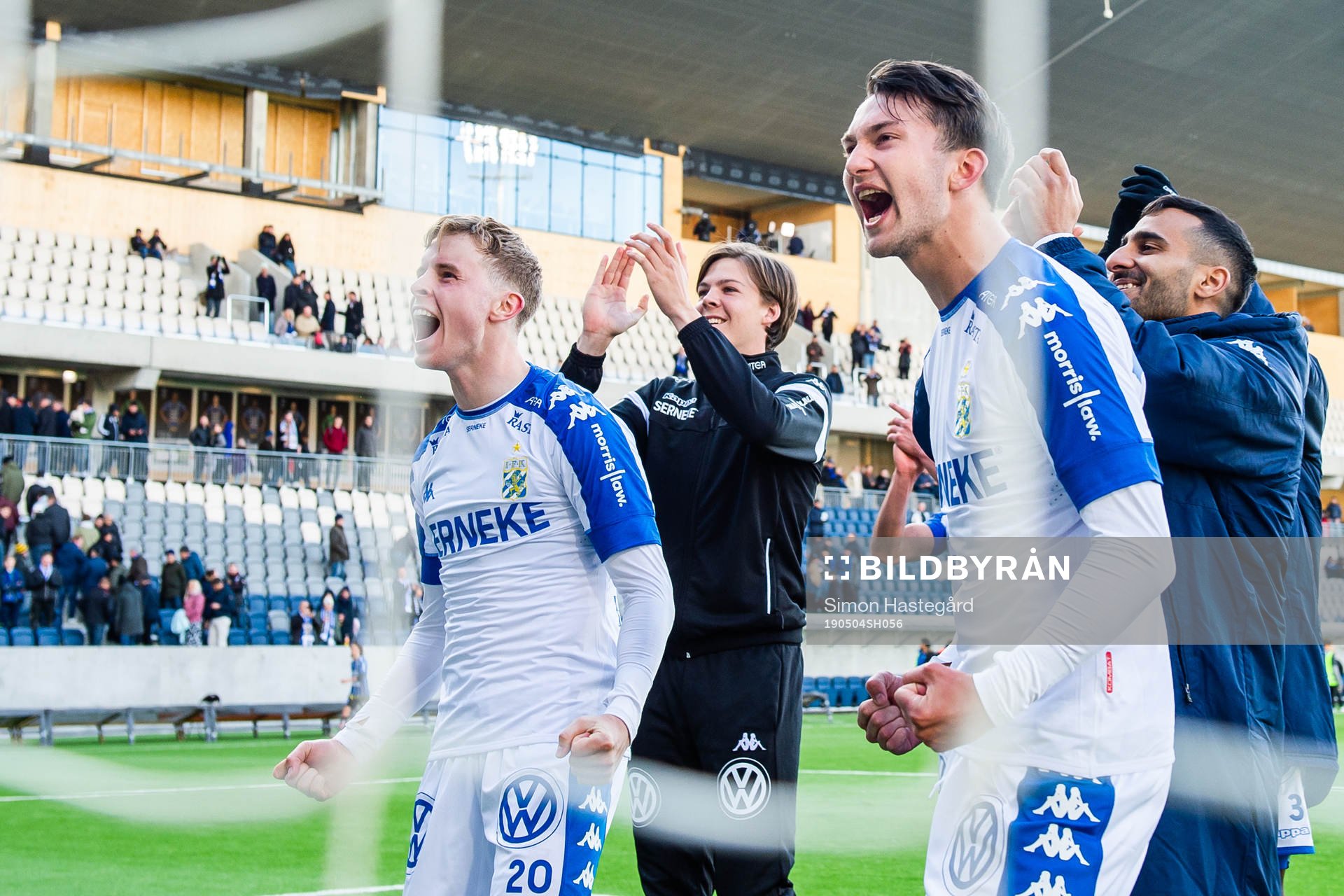 IFK Göteborgs Måns Saebbö jublar