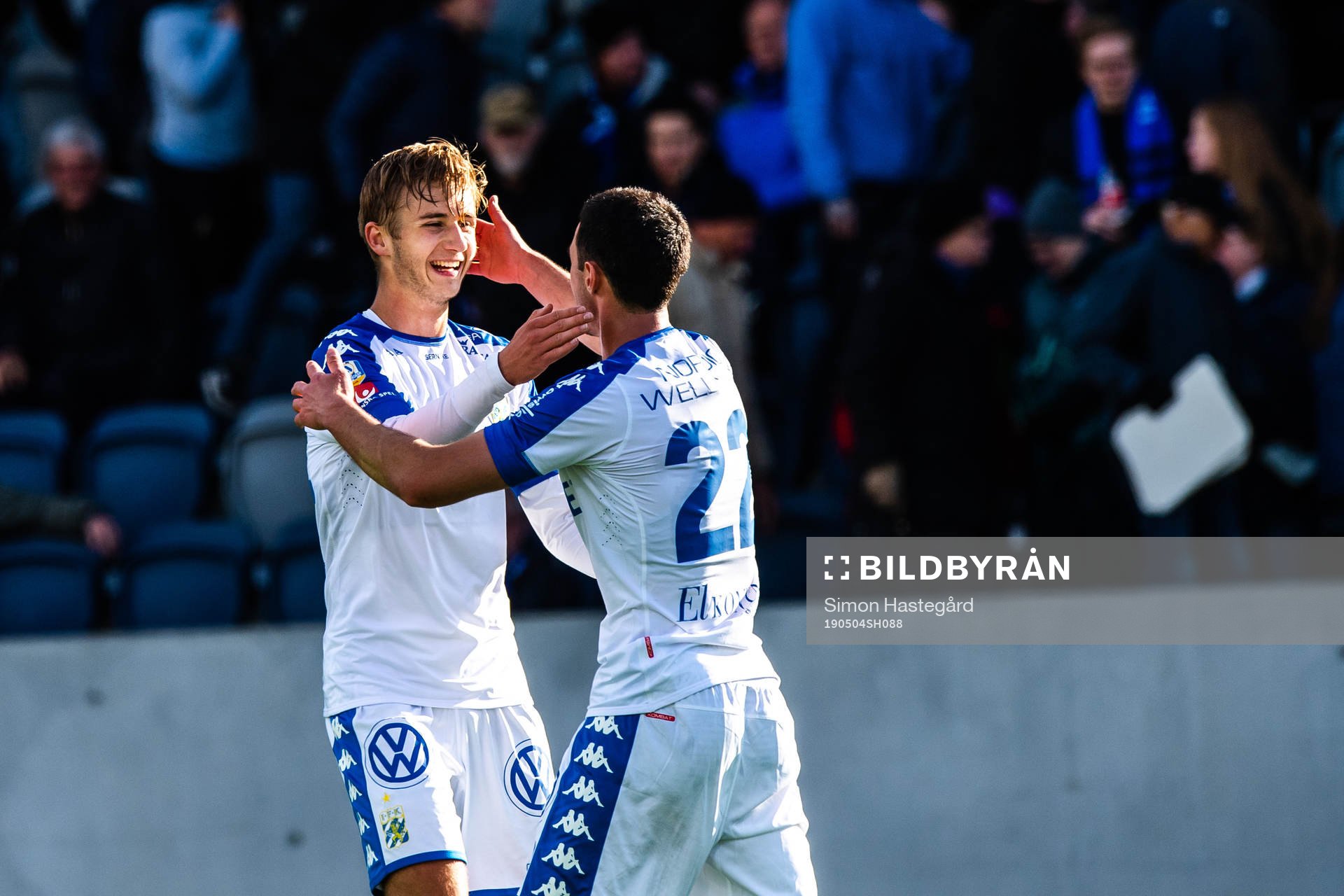 IFK Göteborgs Benjamin Nygren och Giorgi Kharaishvili