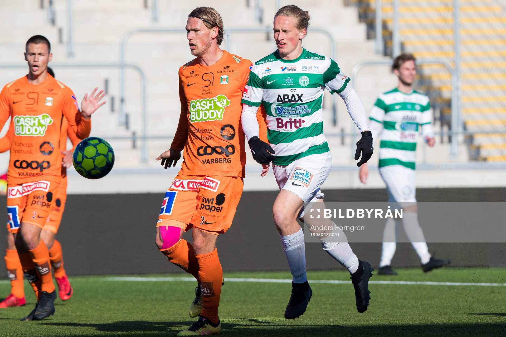 Varbergs Hampus Zackrisson och Västerås Douglas Karlberg