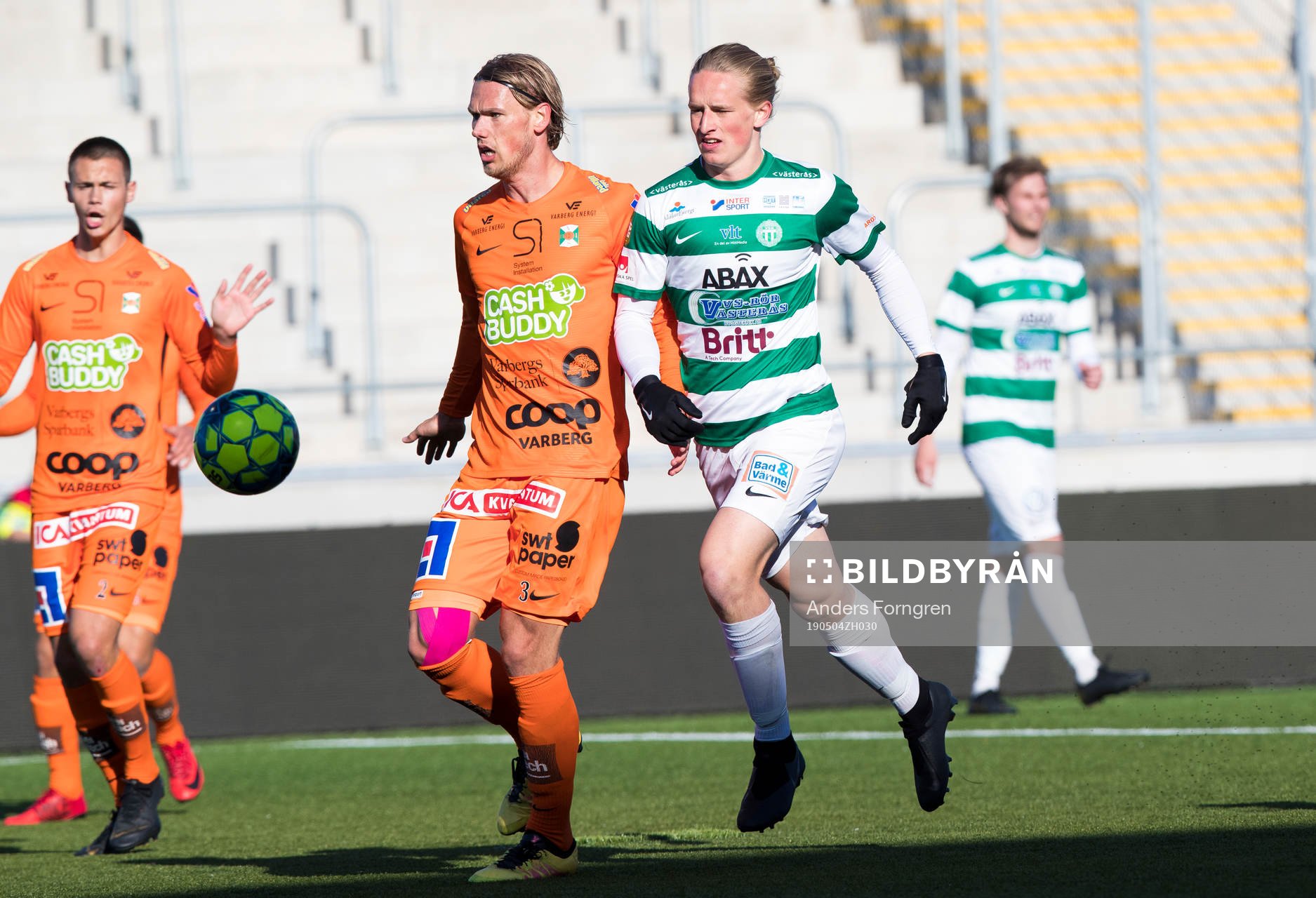 Varbergs Hampus Zackrisson och Västerås Douglas Karlberg