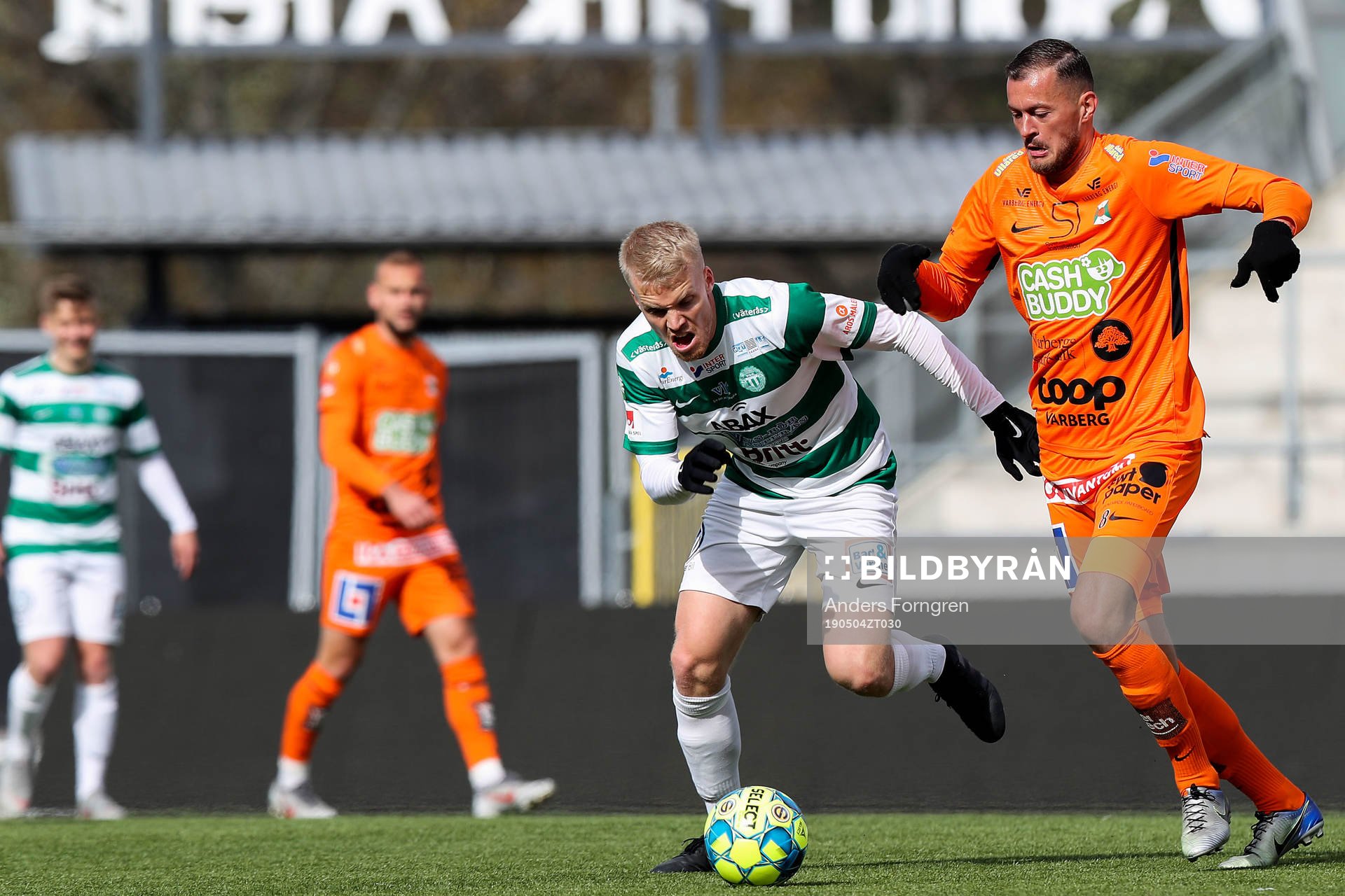 Västerås Simon Johansson och Varbergs Albert Ejupi
