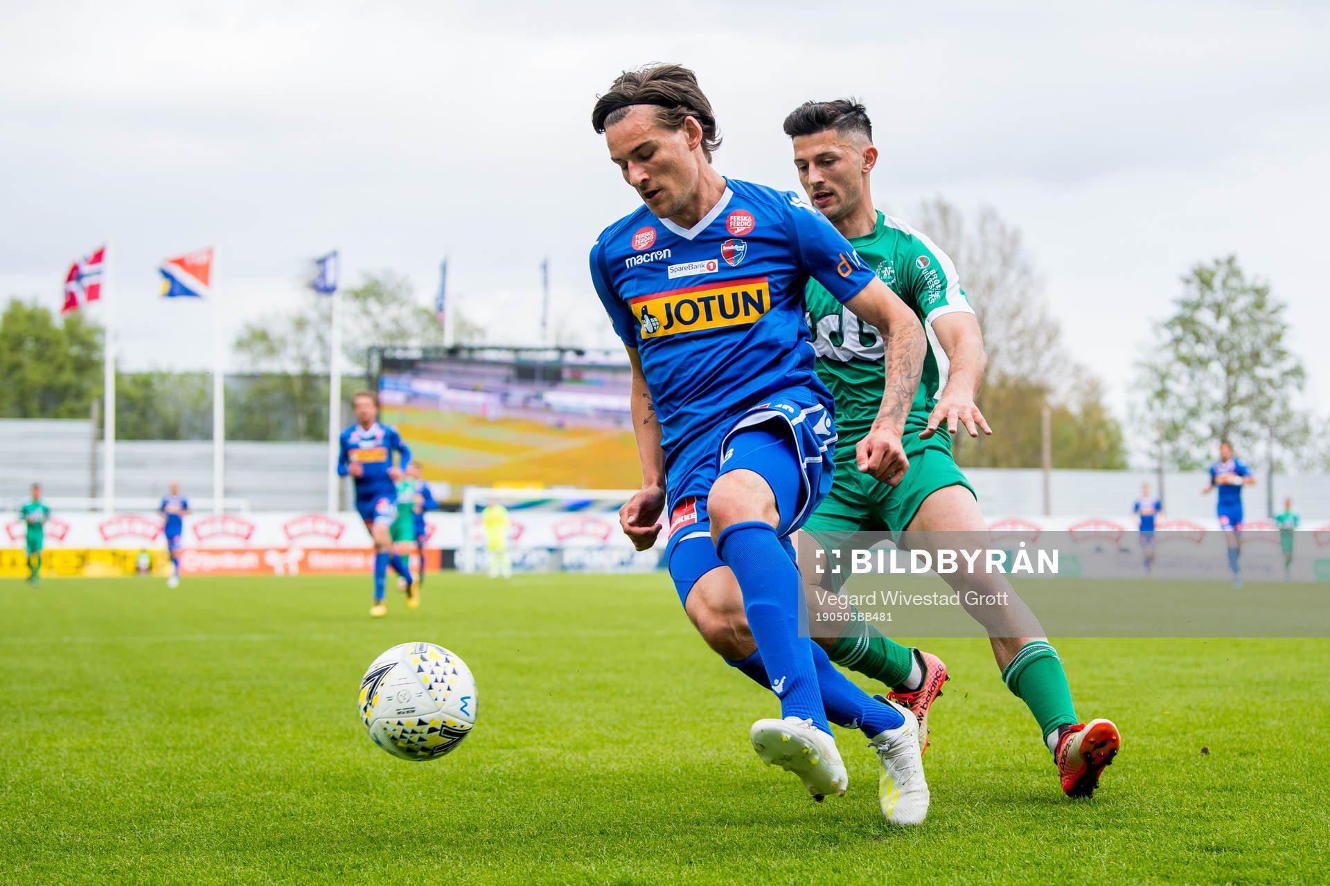 William Albin Kurtovic of Sandefjord and Elmin Nurkic of
