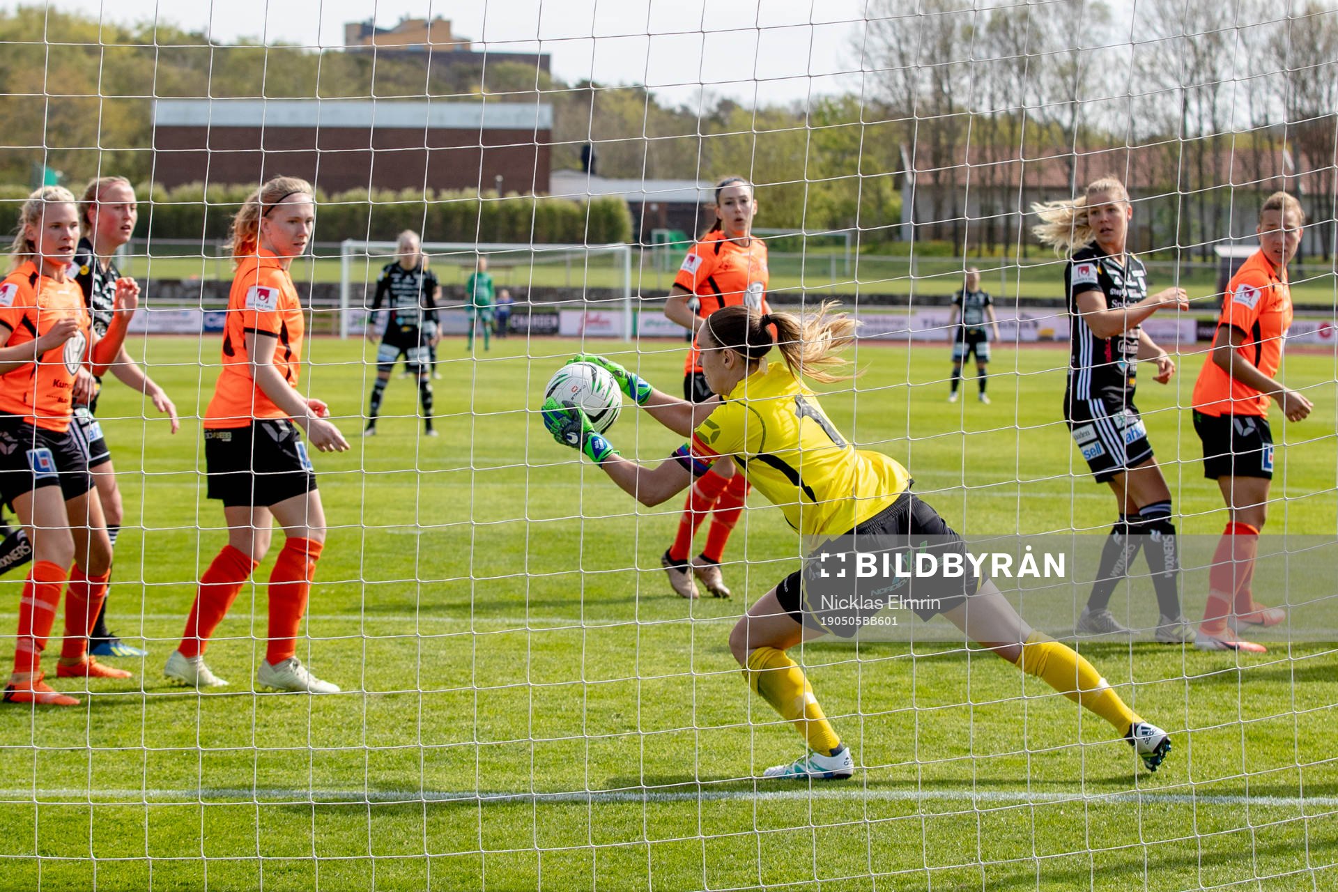 Kungsbackas målvakt Moa Öhman