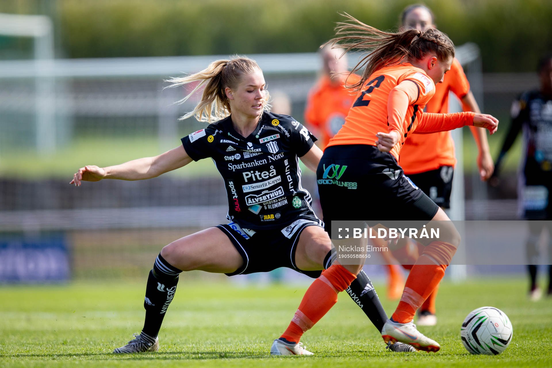 Piteås Nina Jakobsson mot Kungsbackas Emilia Hjertberg