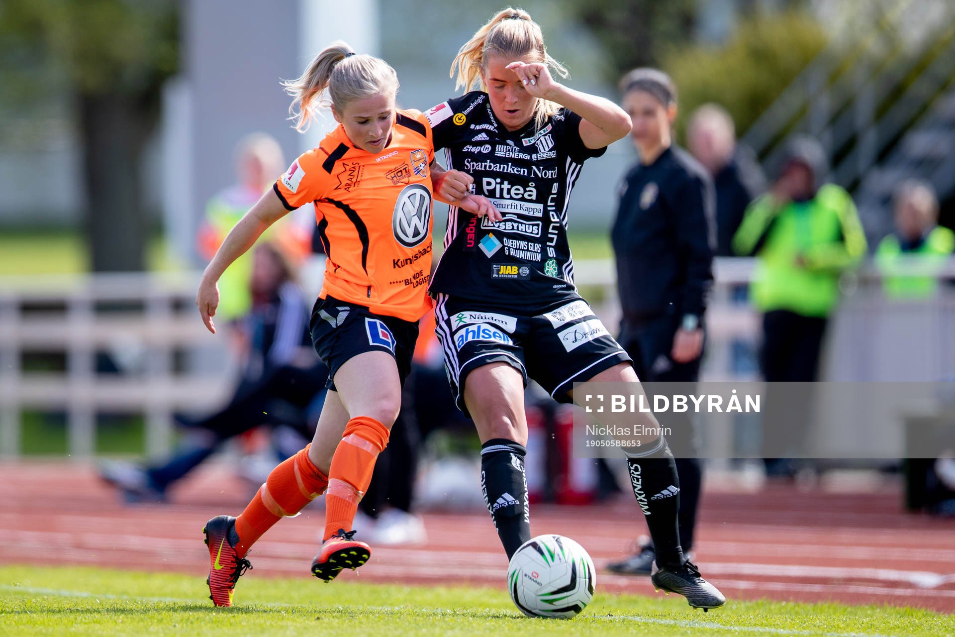 Piteås Ronja Aronsson mot Kungsbackas Ida Strömblad