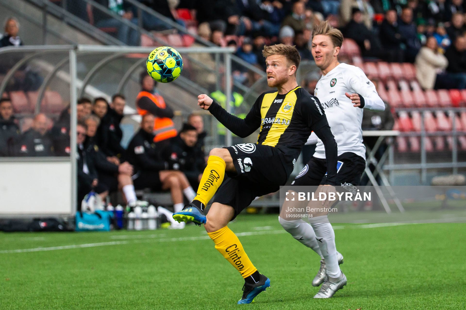 Hammarbys Dennis Widgren och Örebros Viktor Prodell