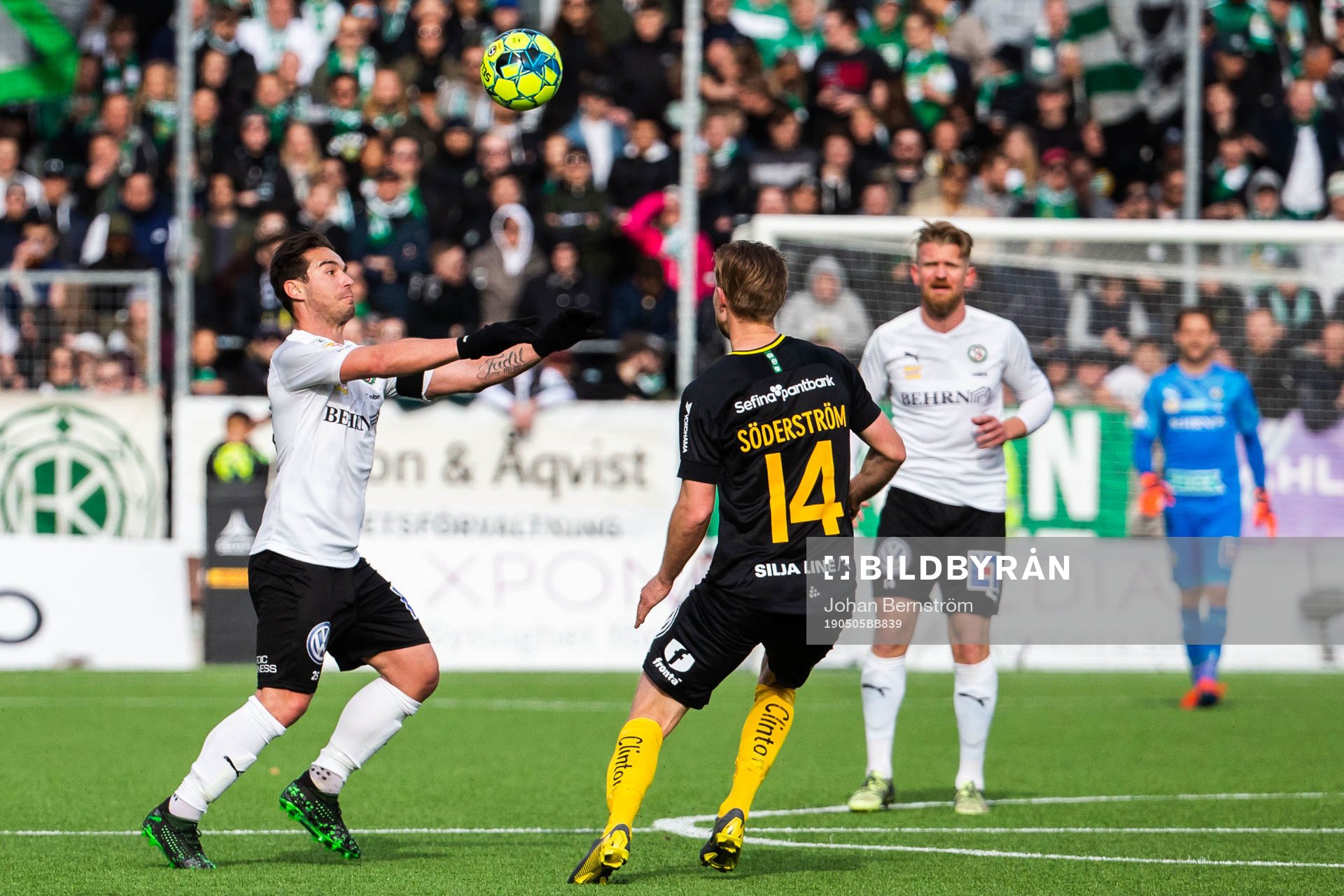 Örebros Nordin Gerzic och Hammarbys Tim Söderström