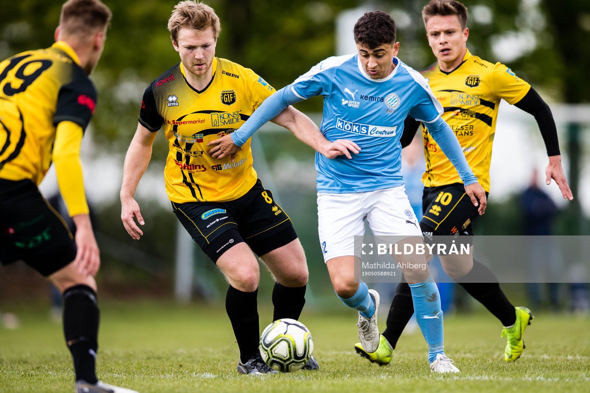 Gnosjös Oscar Johansson och Råås Ahmad Abed
