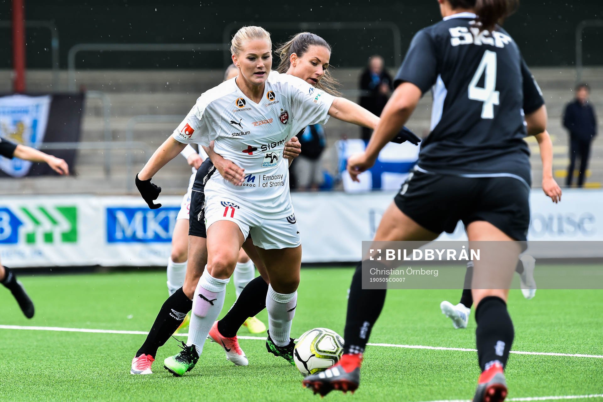 Rosengårds Lisa-Marie Utland mot Göteborgs Beata Kollmats