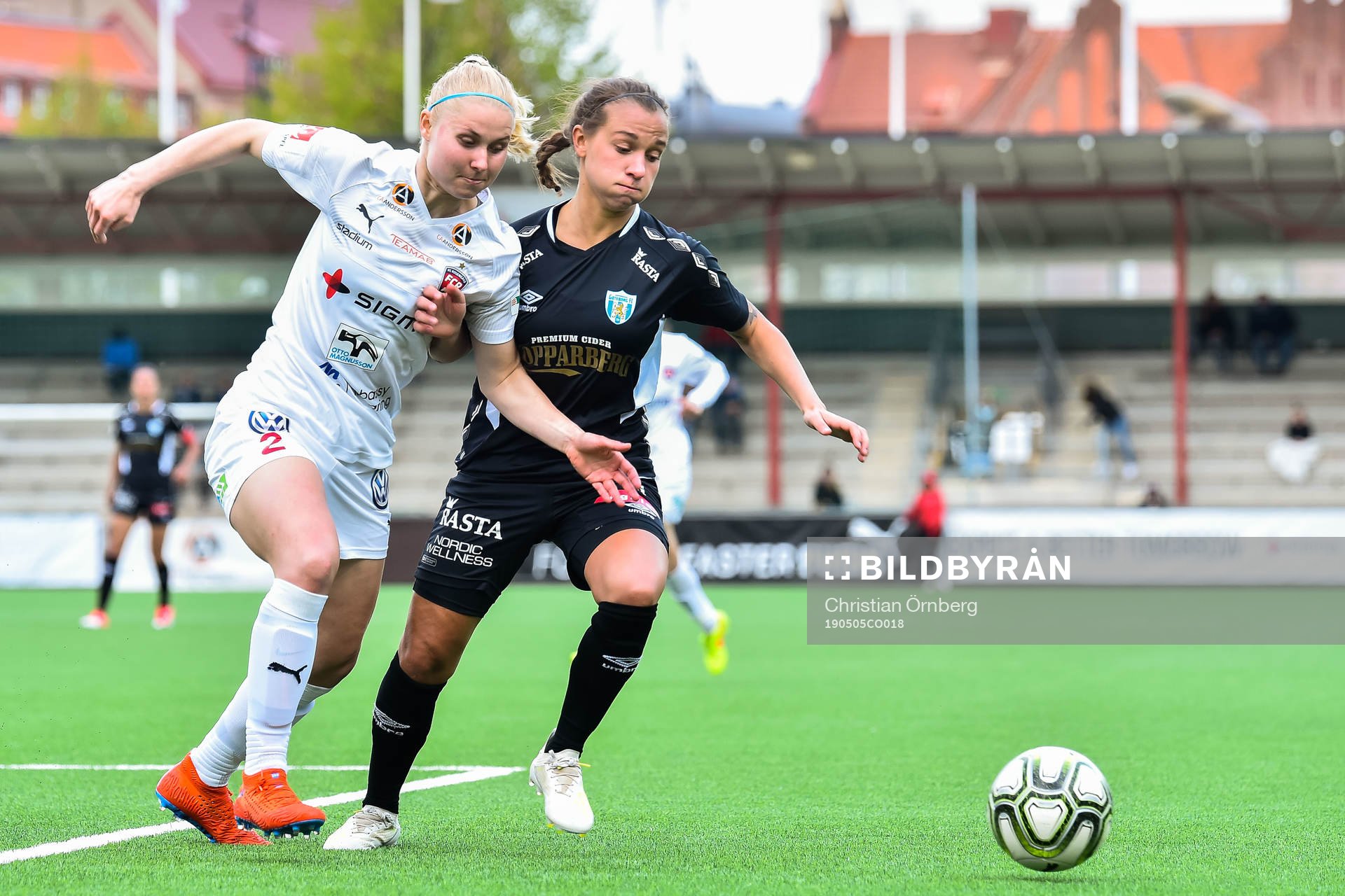 Rosengårds Mie Leth Jans och Göteborgs Julia Zigiotti Olme