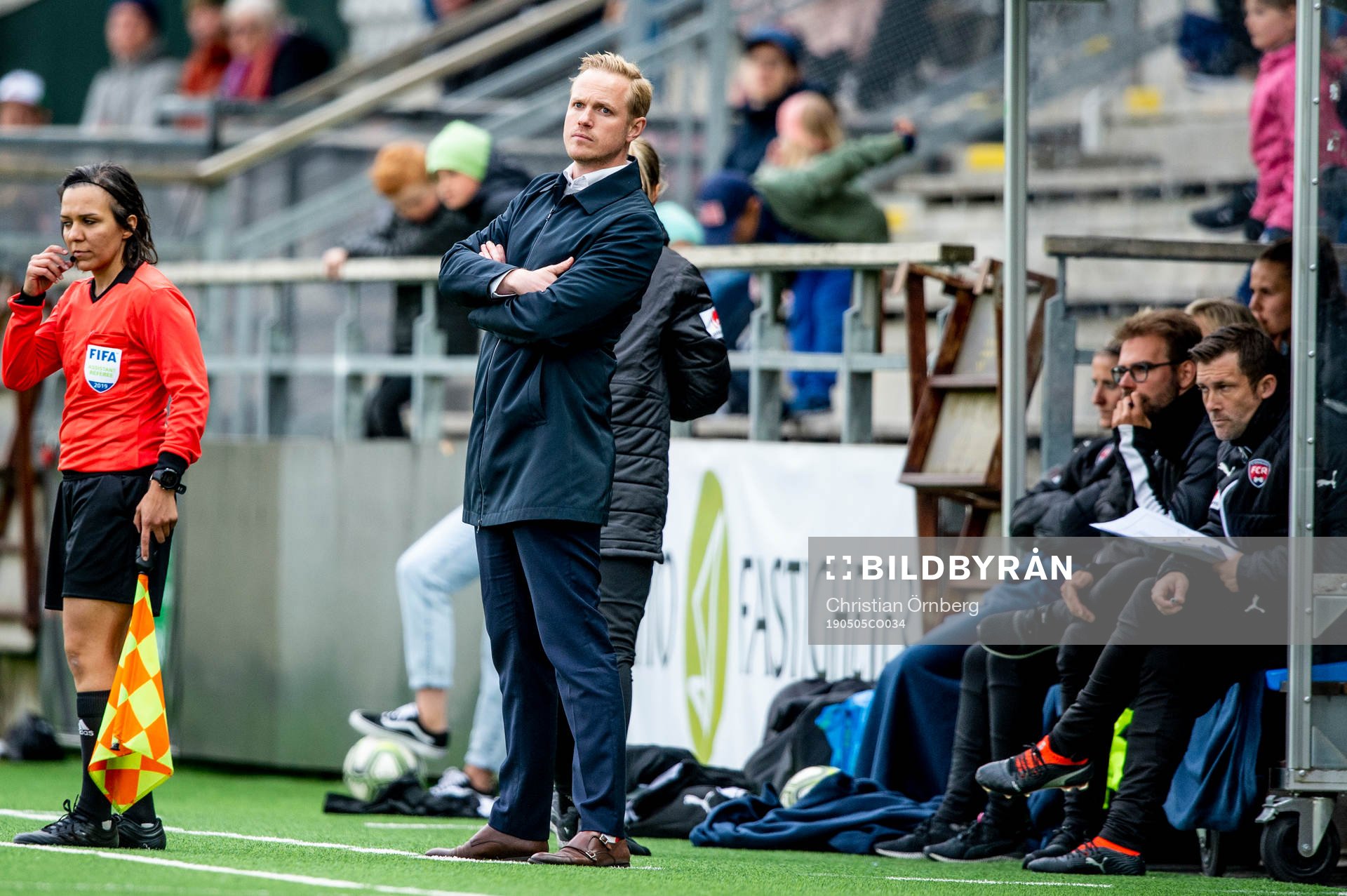 Rosengårds tränare Jonas Eidevall