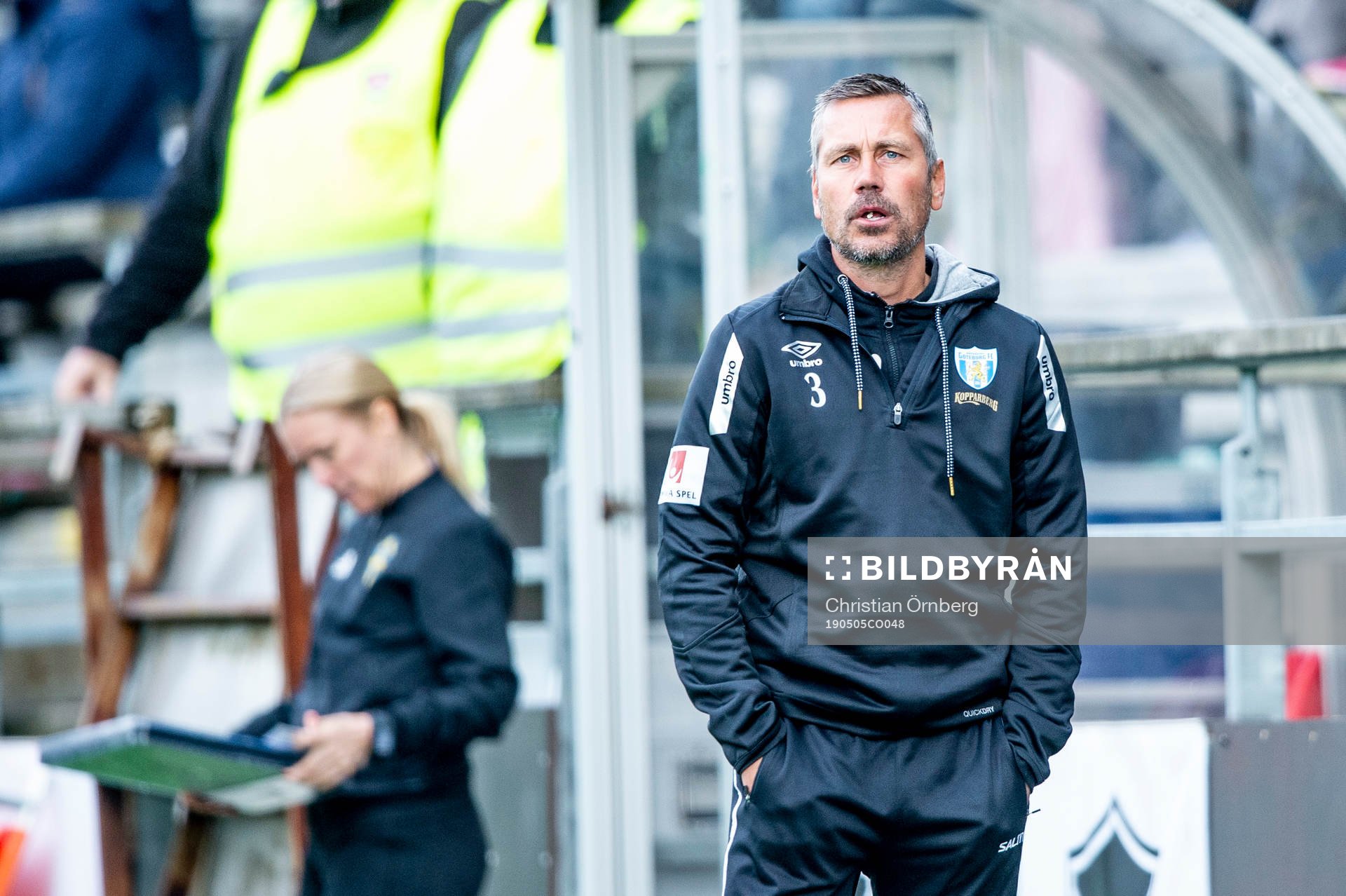 Göteborgs tränare Marcus Lantz