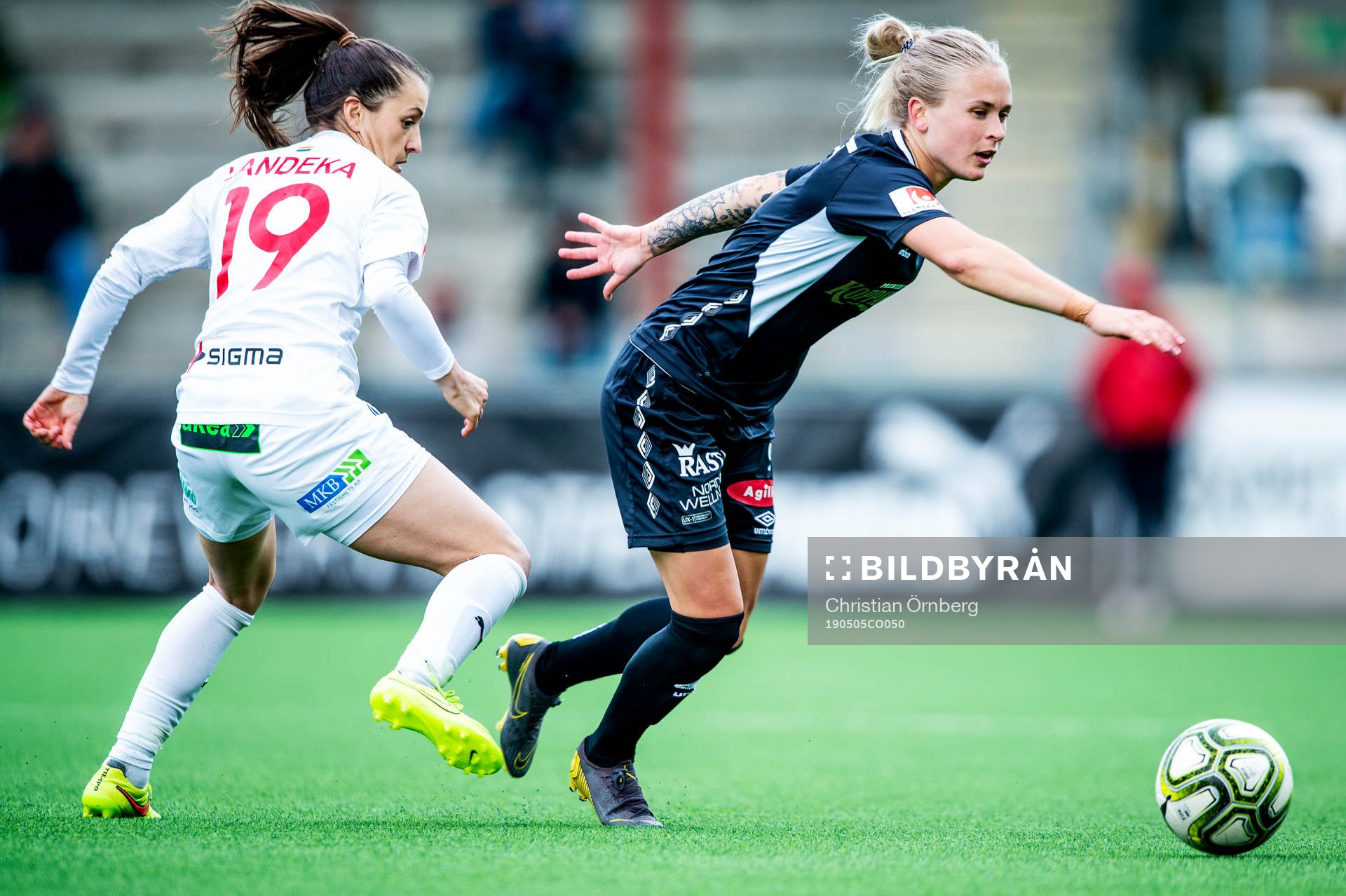 Rosengårds Iva Landeka mot Göteborgs Filippa Curmark
