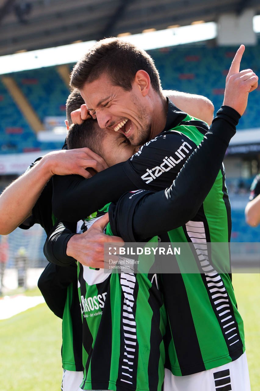 GAIS Nikola Asceric kramar om Predrag Randelovic som precis