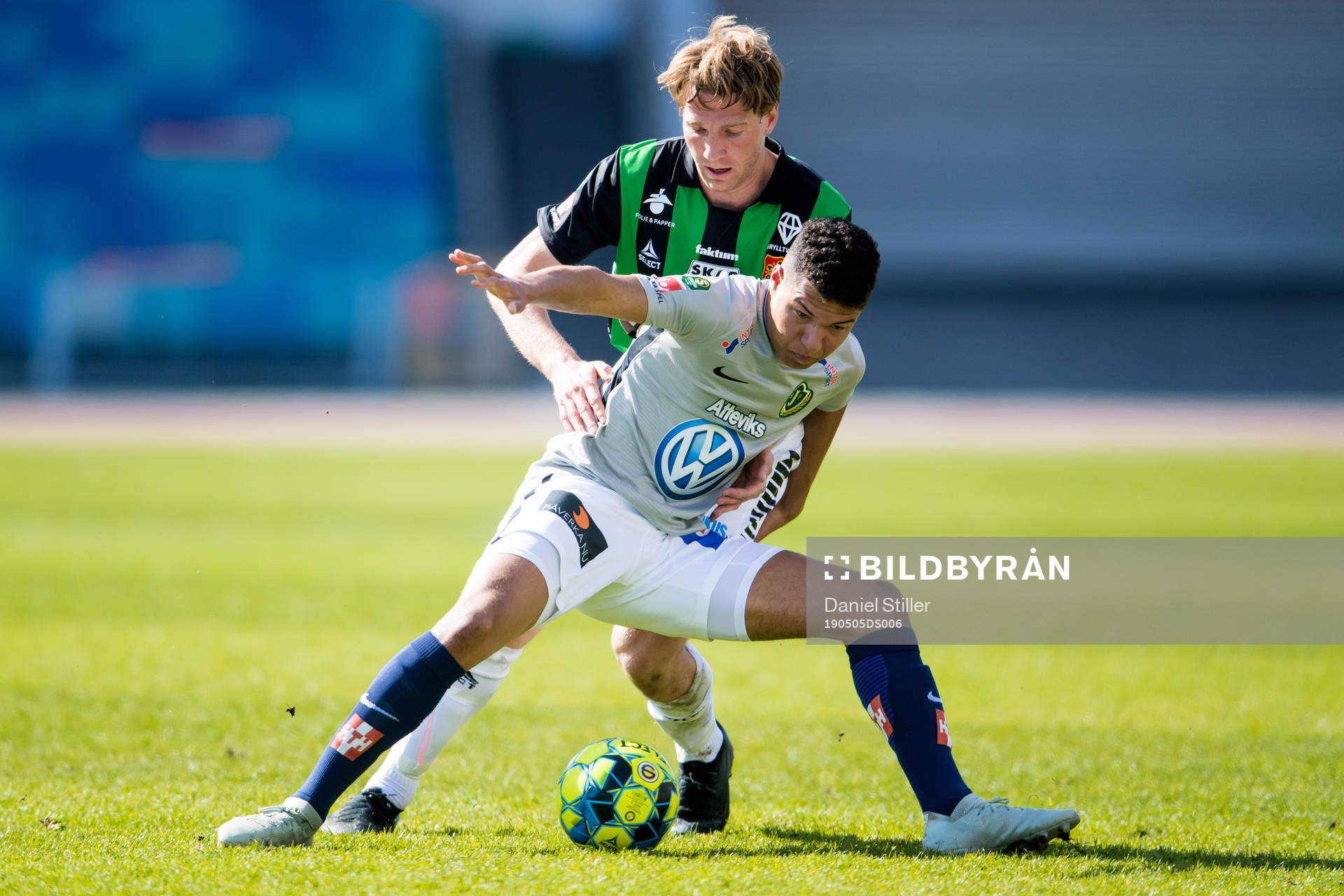 Jönköpings Alexander Jallow och GAIS August Wängberg