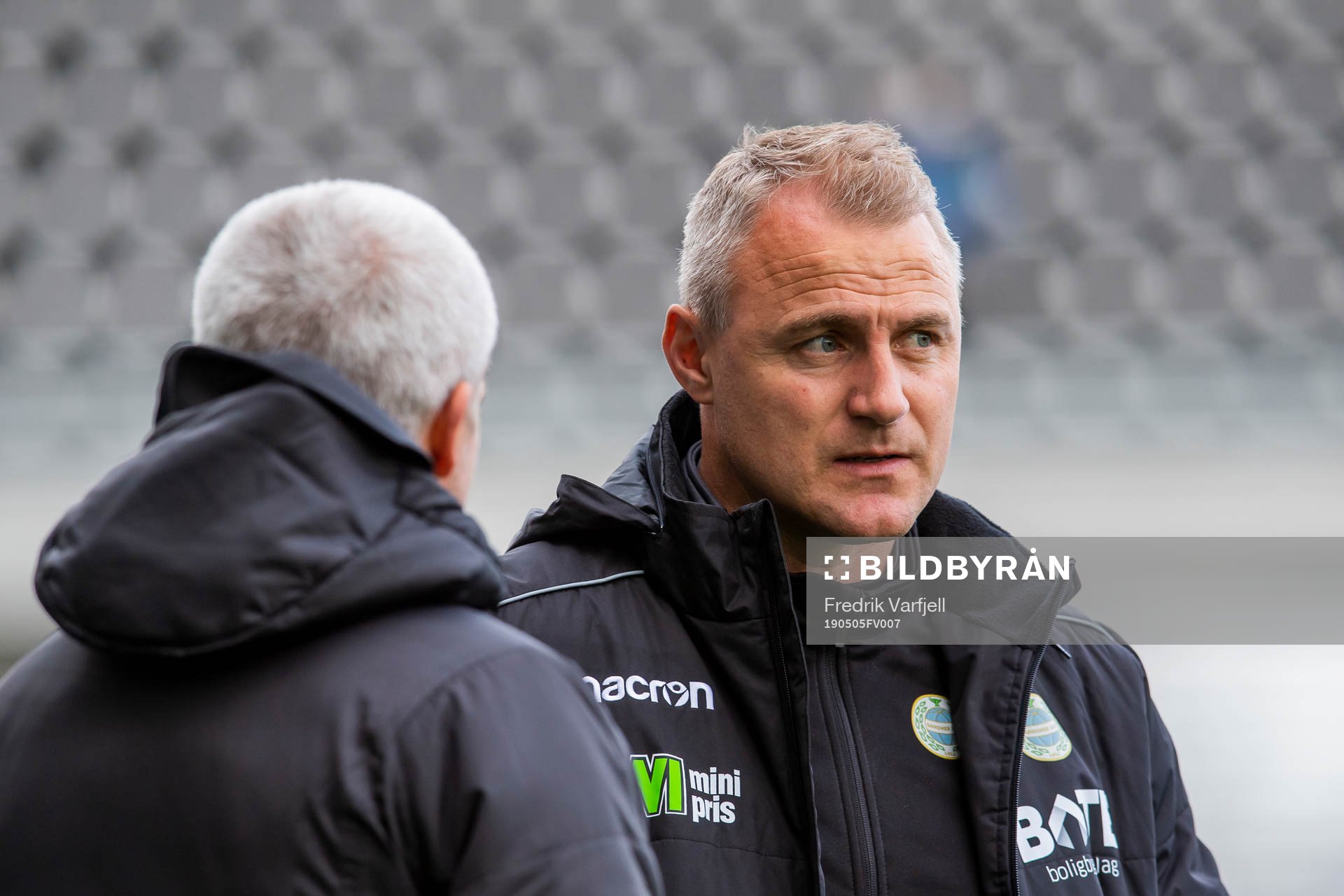 Bengt Sæternes, head coach of Sandnes Ulf, Gaute Ugelstad