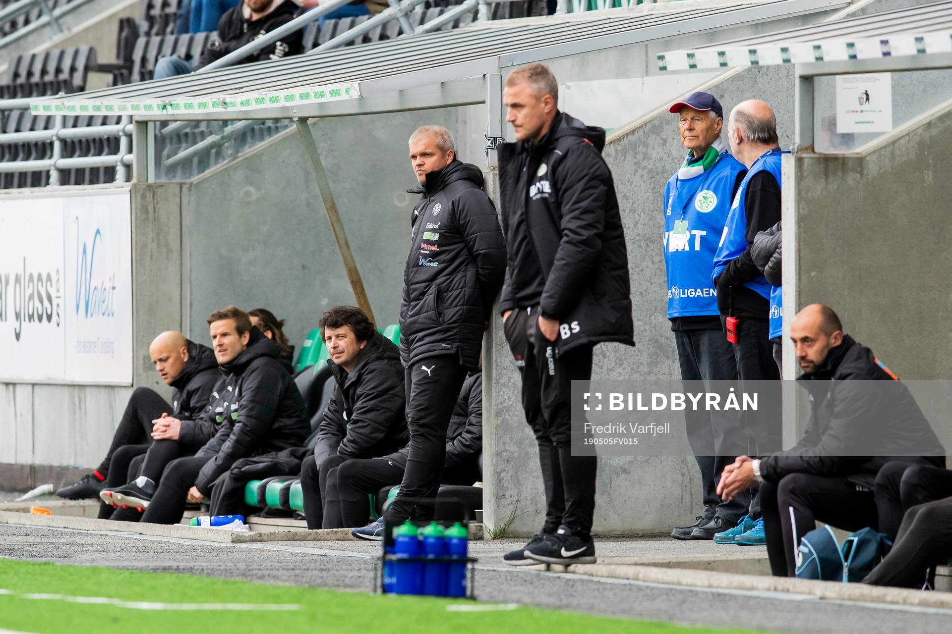 Gaute Ugelstad Helstrup, head coach of HamKam, and Bengt