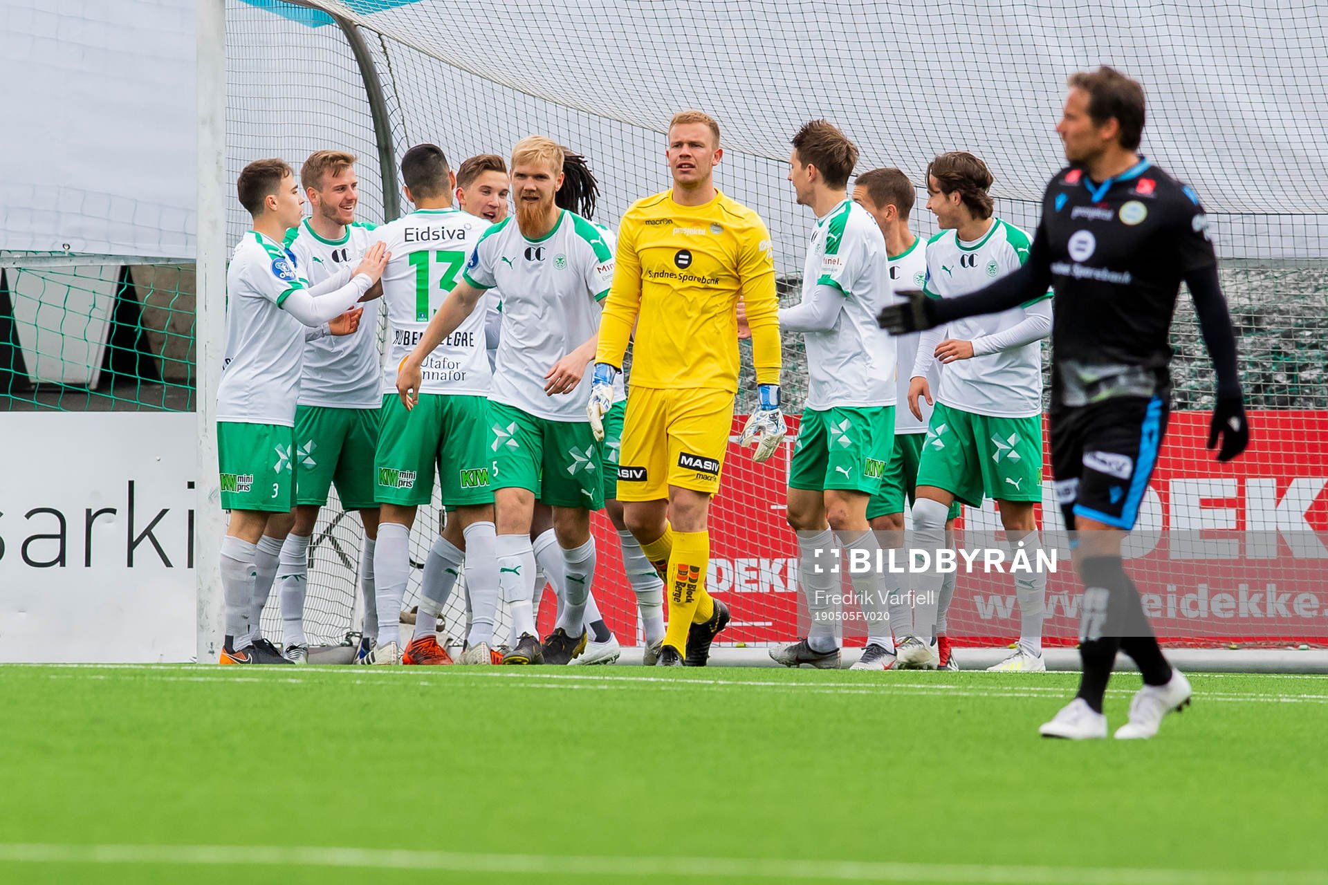 Goalkeeper Pål Heigre of Sandnes Ulf looks dejected