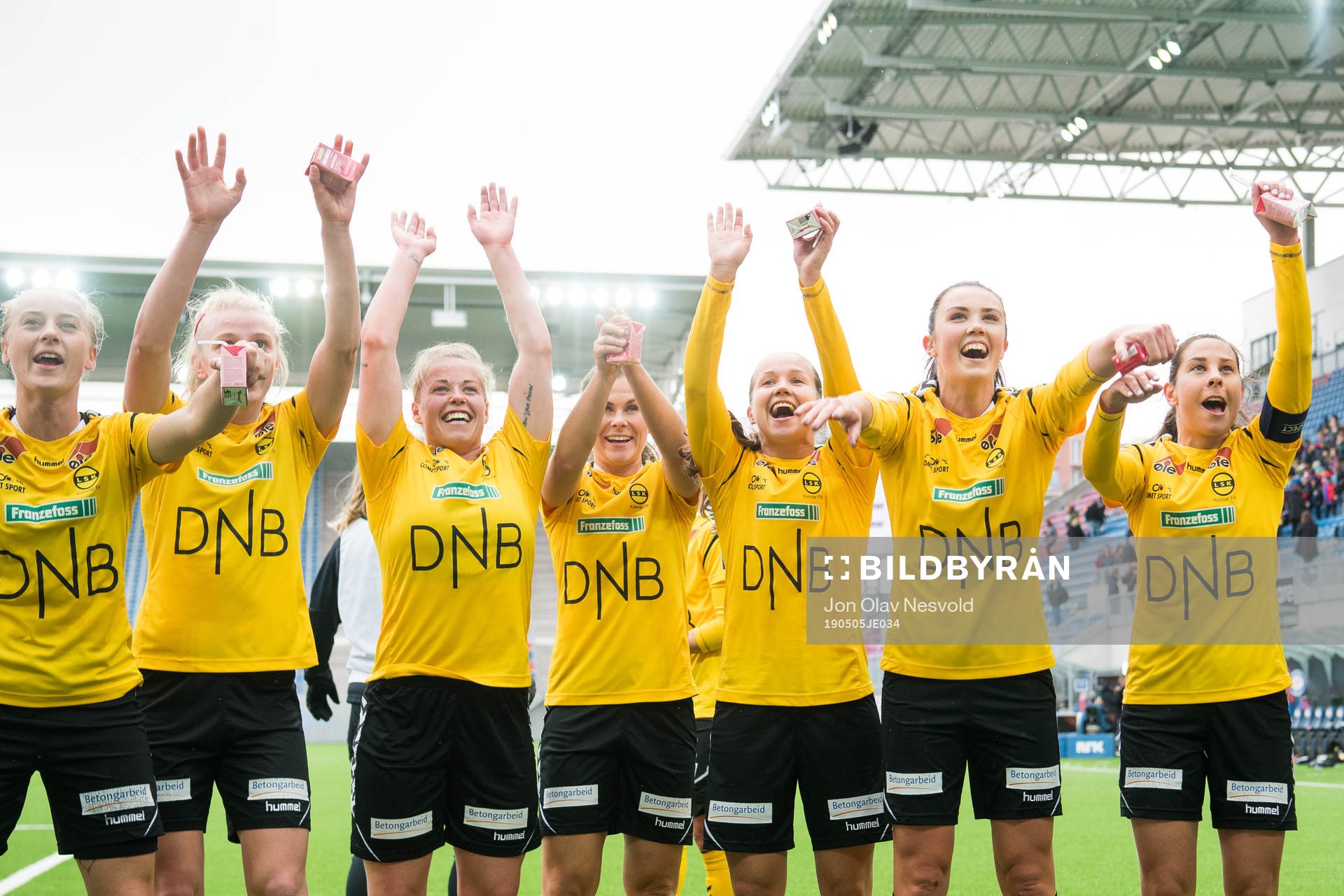 Anja Sønstevold, Ina Gausdal, Therese Åsland, Emilie
