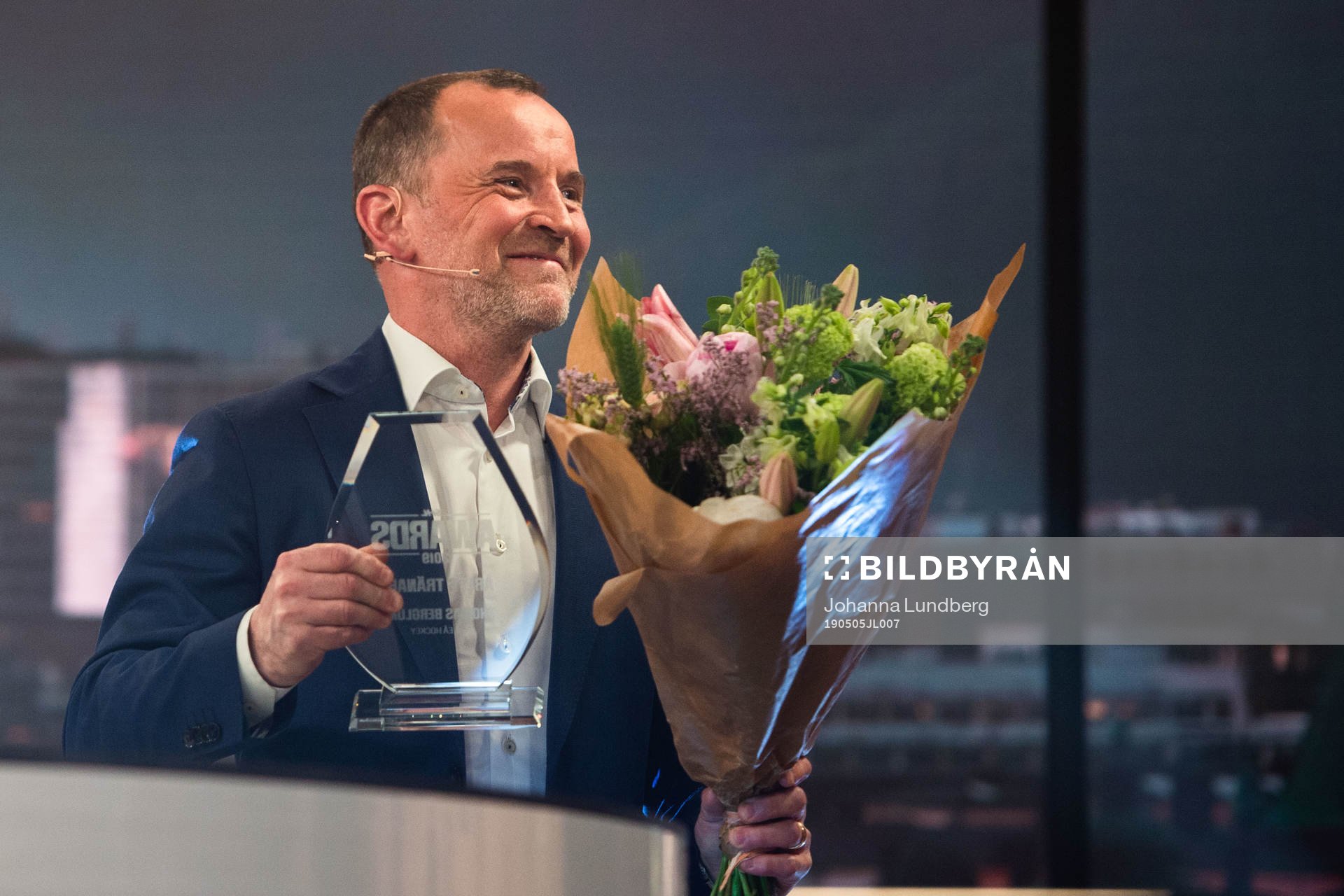 Luleås tränare Thomas Berglund tilldelas Årets tränare