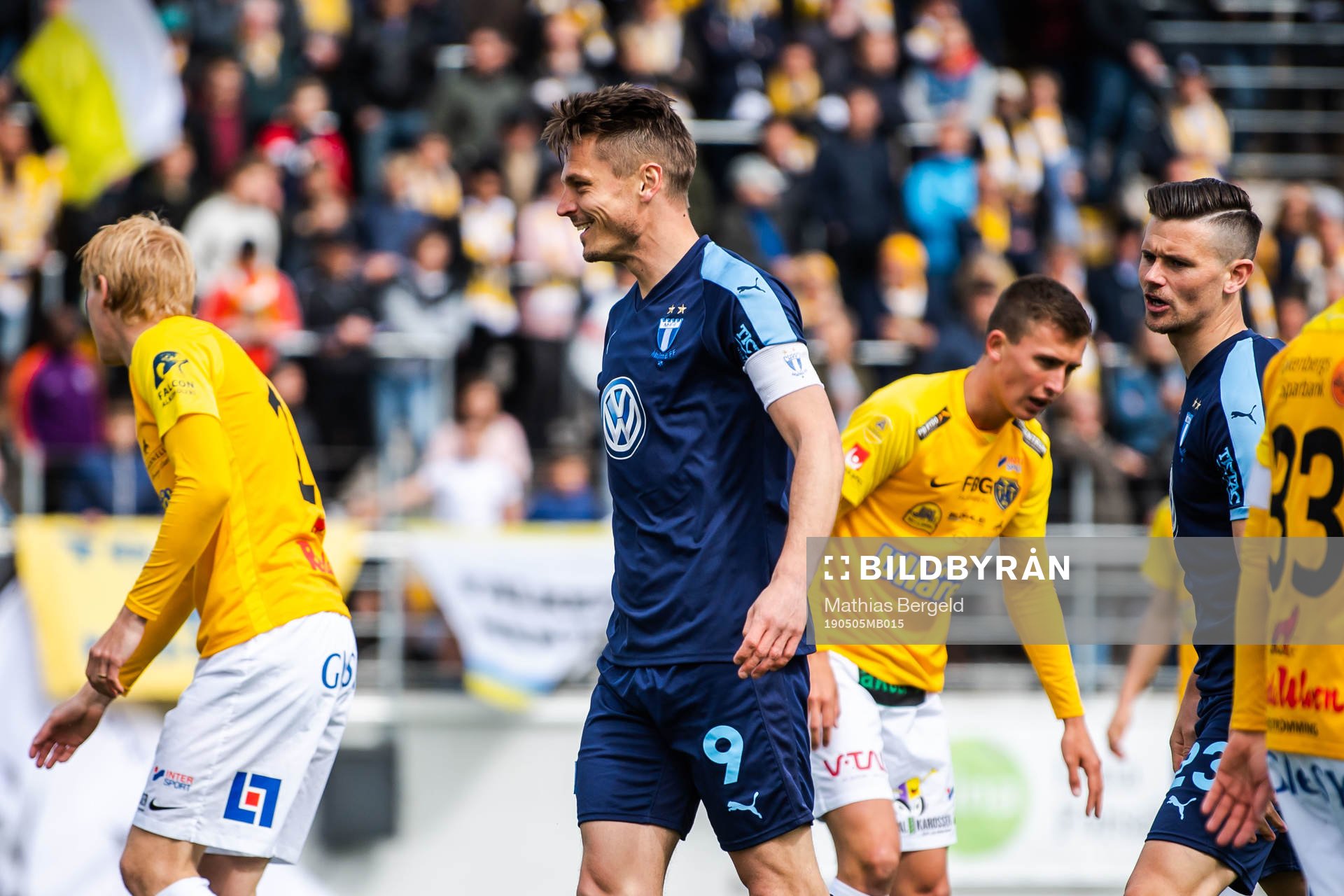 Malmö FFs Markus Rosenberg jublar