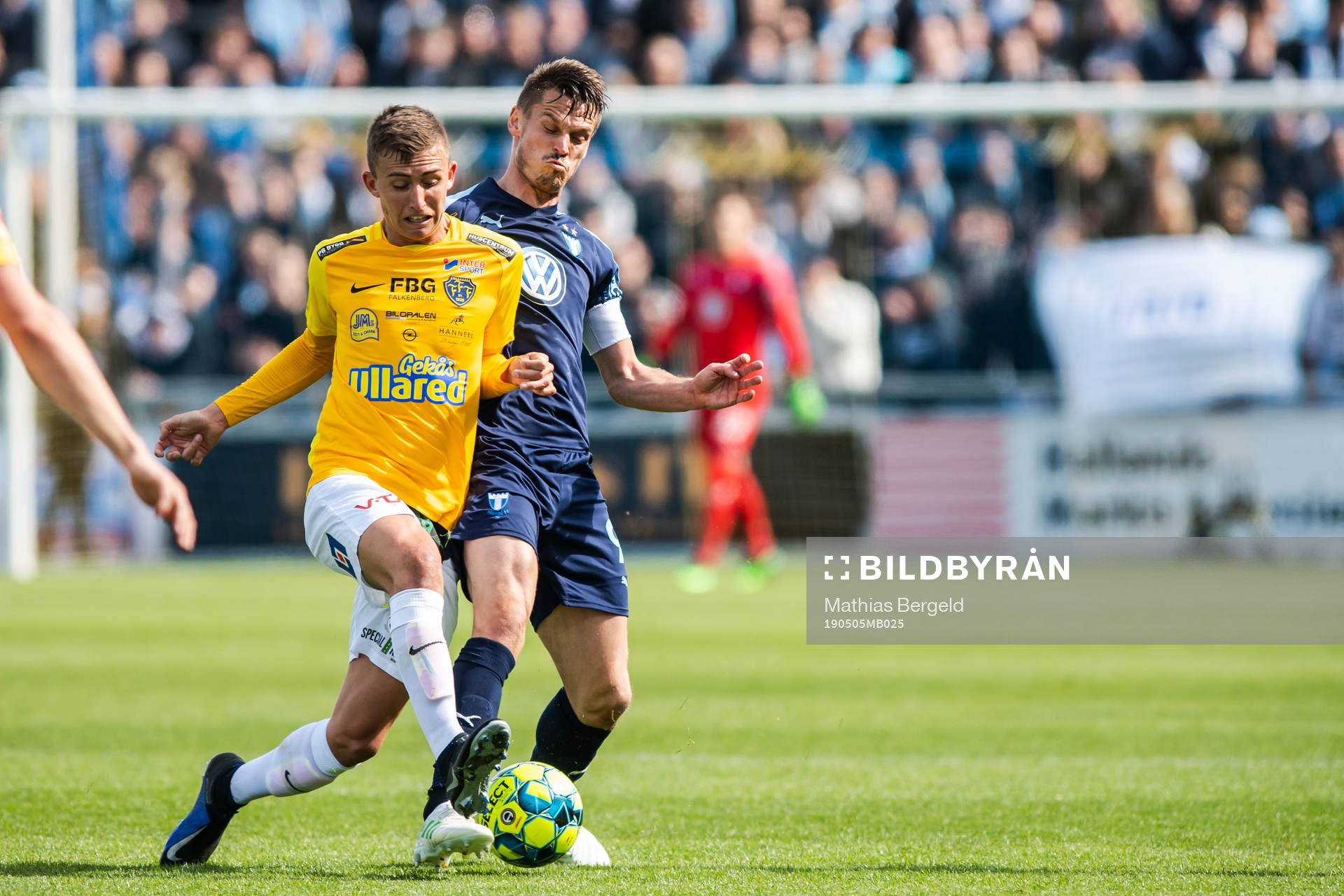 Falkenbergs John Björkengren och Malmö FFs Markus