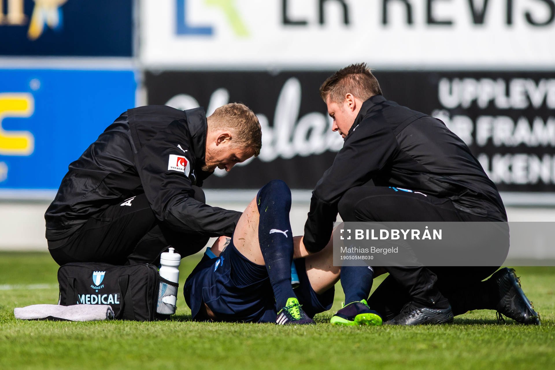 Malmö FFs Sören Rieks får vård