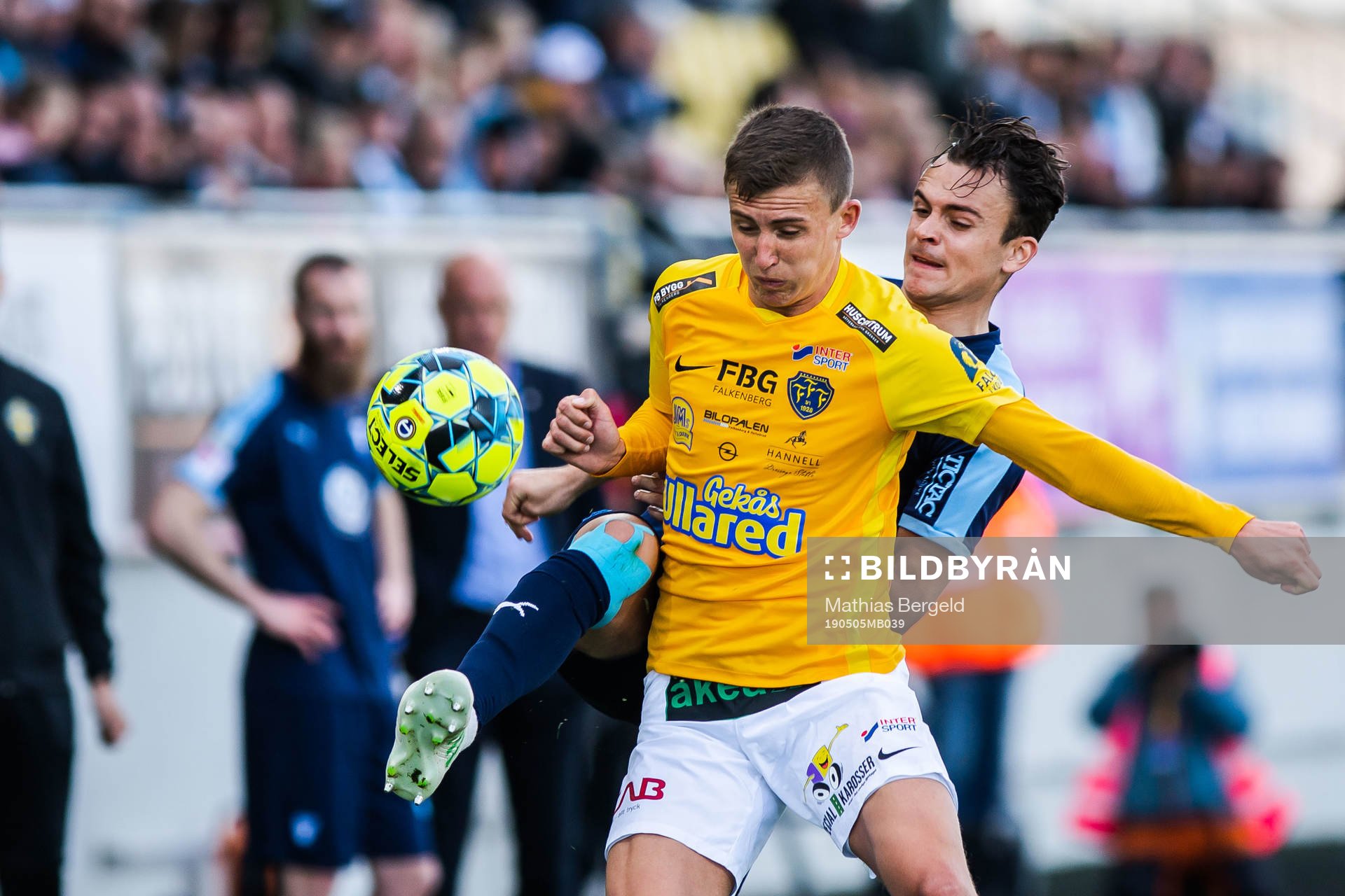Falkenbergs John Björkengren och Malmö FFs Andreas