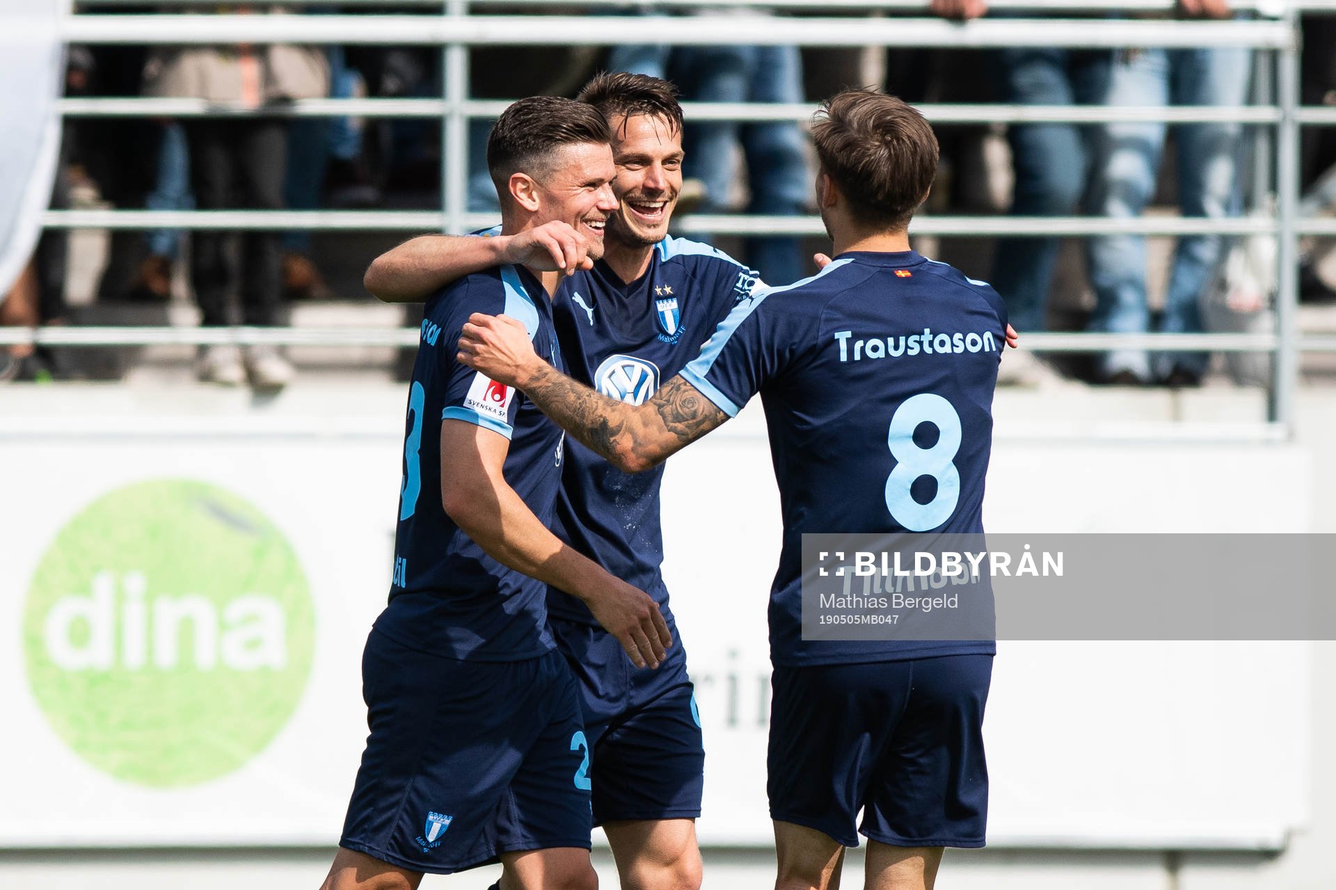 Malmö FFs Marcus Antonsson, Markus Rosenberg och Arnór