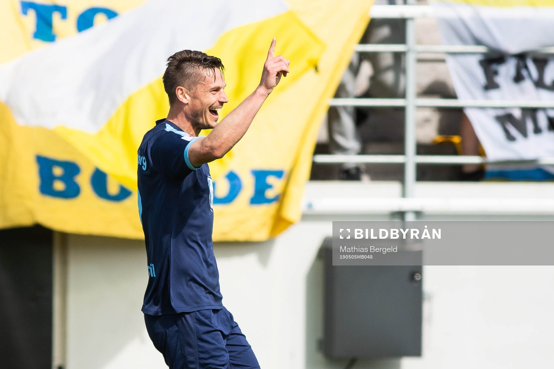 Malmö FFs Markus Rosenberg jublar