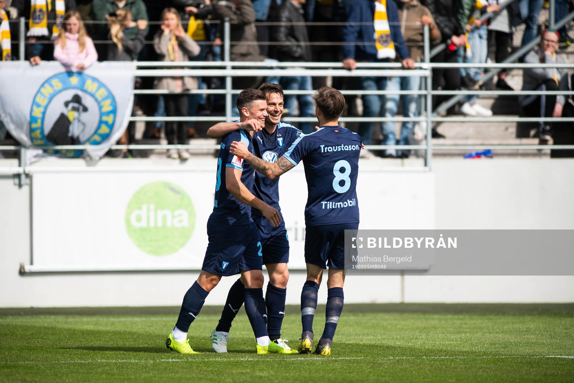 Malmö FFs Marcus Antonsson, Markus Rosenberg och Arnór
