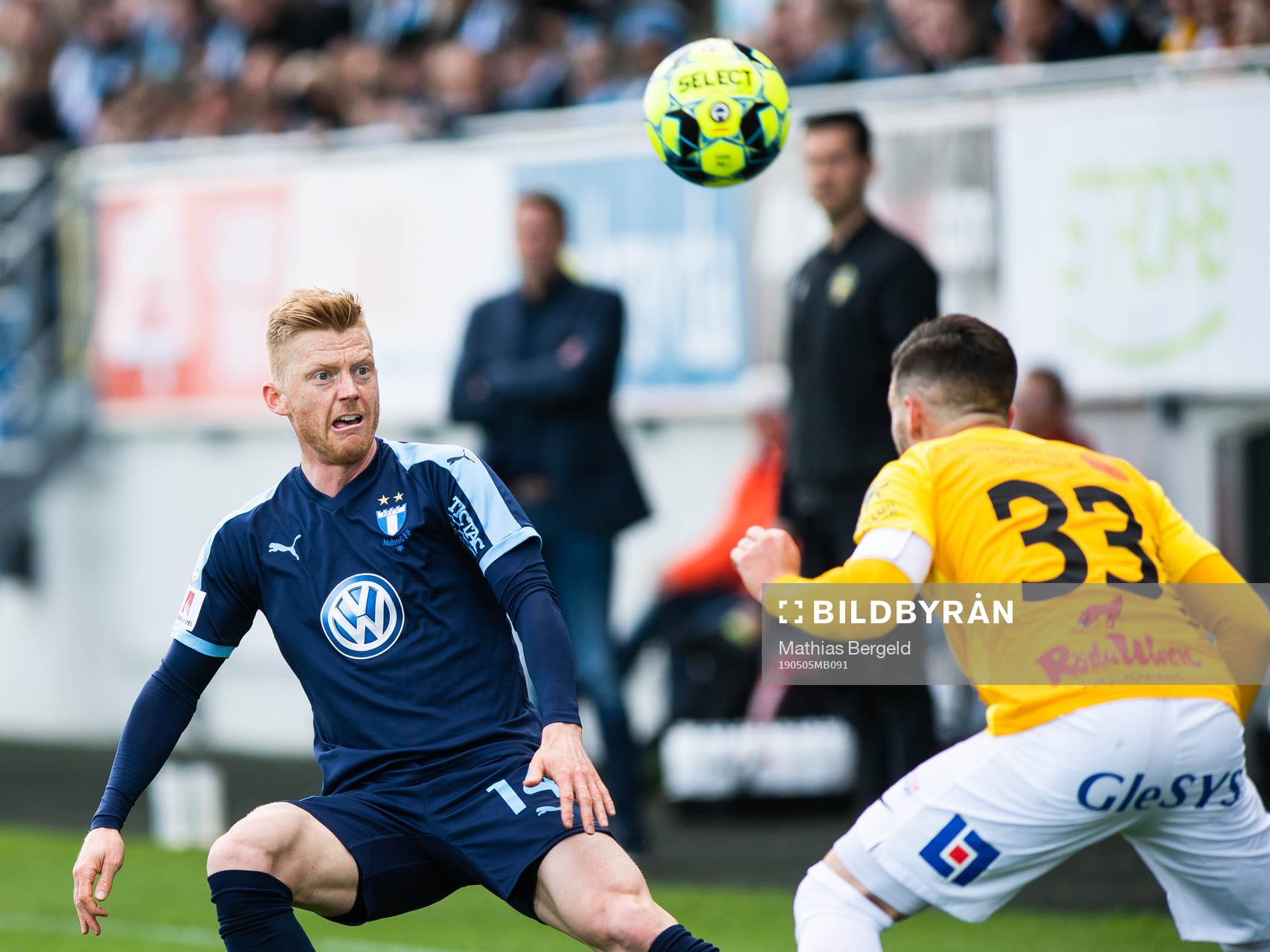 Malmö FFs Anders Christiansen och Falkenbergs Tibor Brink