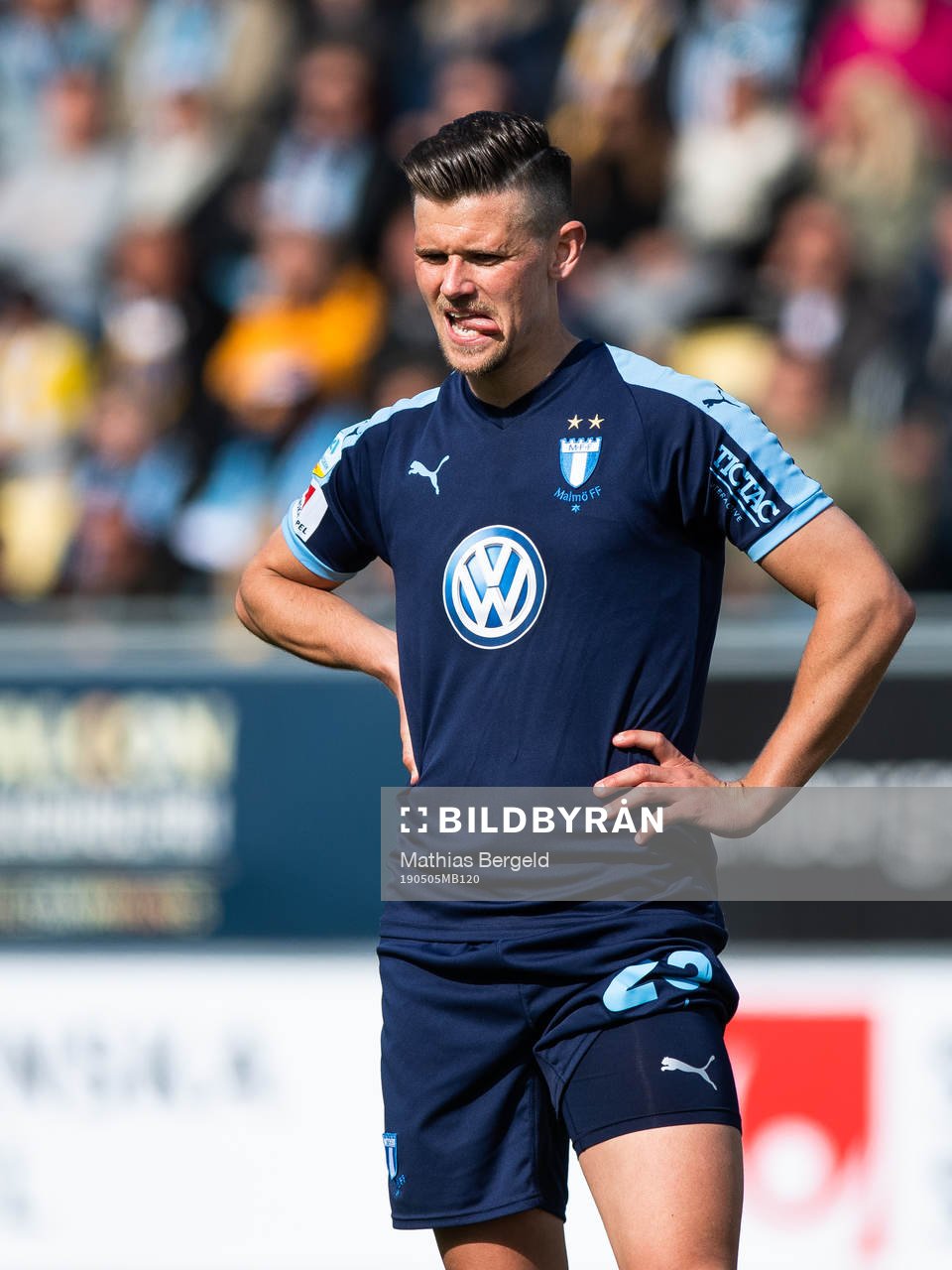 Malmö FFs Marcus Antonsson deppar