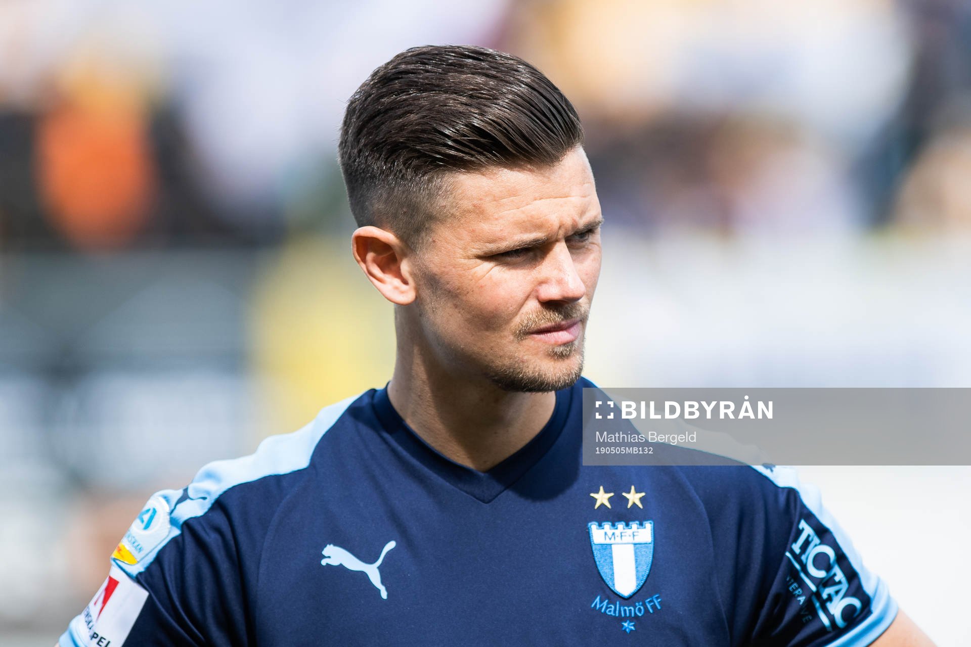 Malmö FFs Marcus Antonsson vid line up