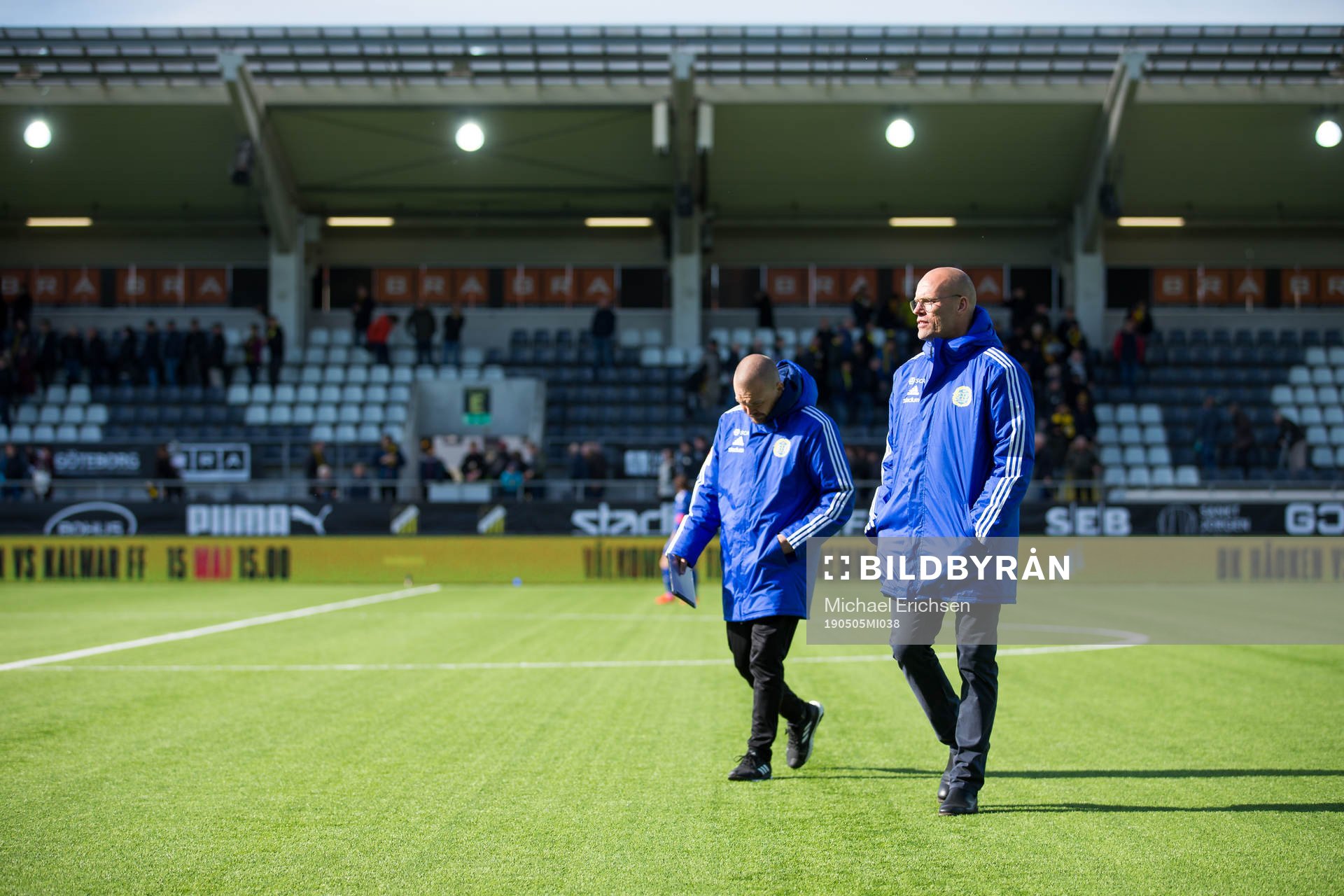 Sundsvalls tränare Joel Cedergren deppar
