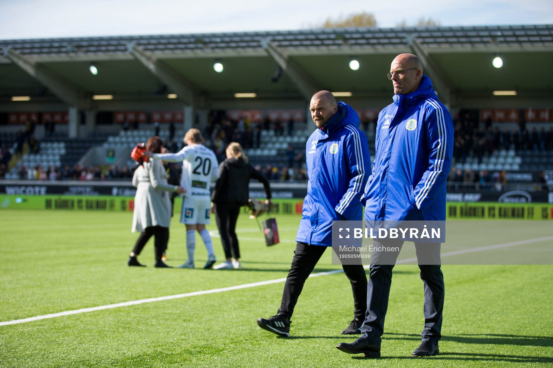 Sundsvalls tränare Joel Cedergren deppar