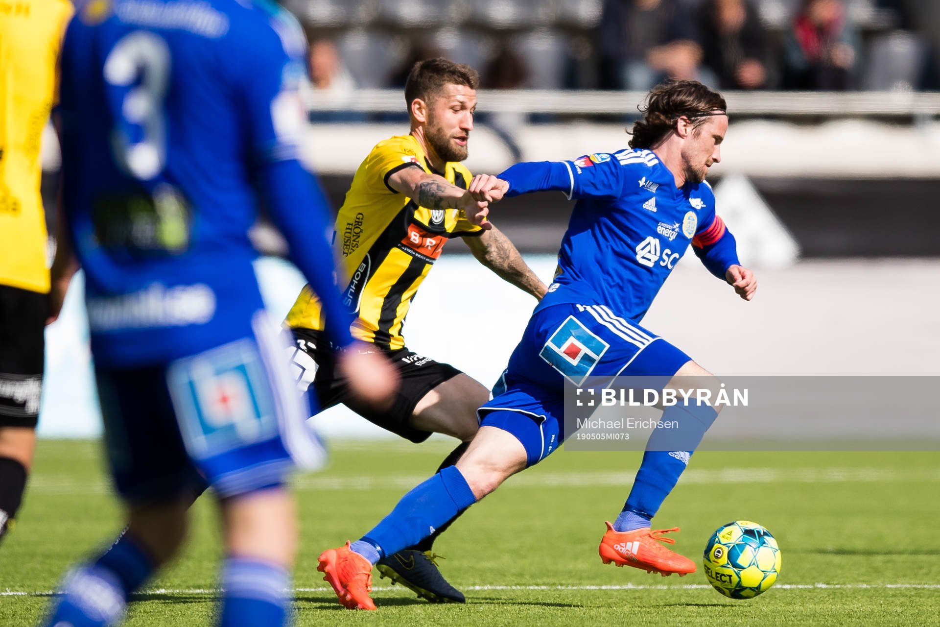 Häckens Joona Toivio och Sundsvalls Linus Hallenius