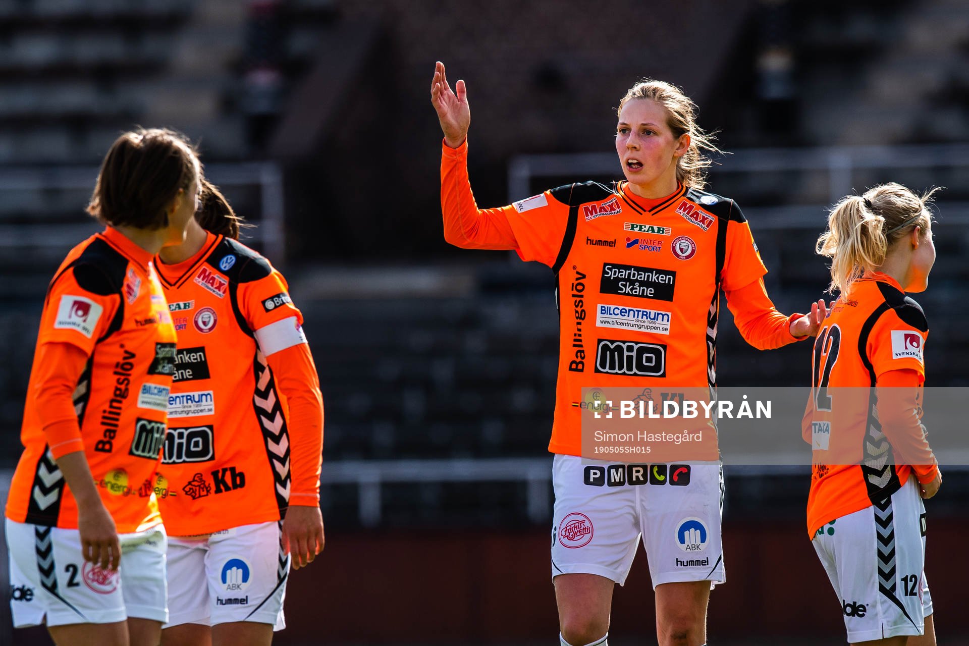 Kristianstads Amanda Edgren deppar