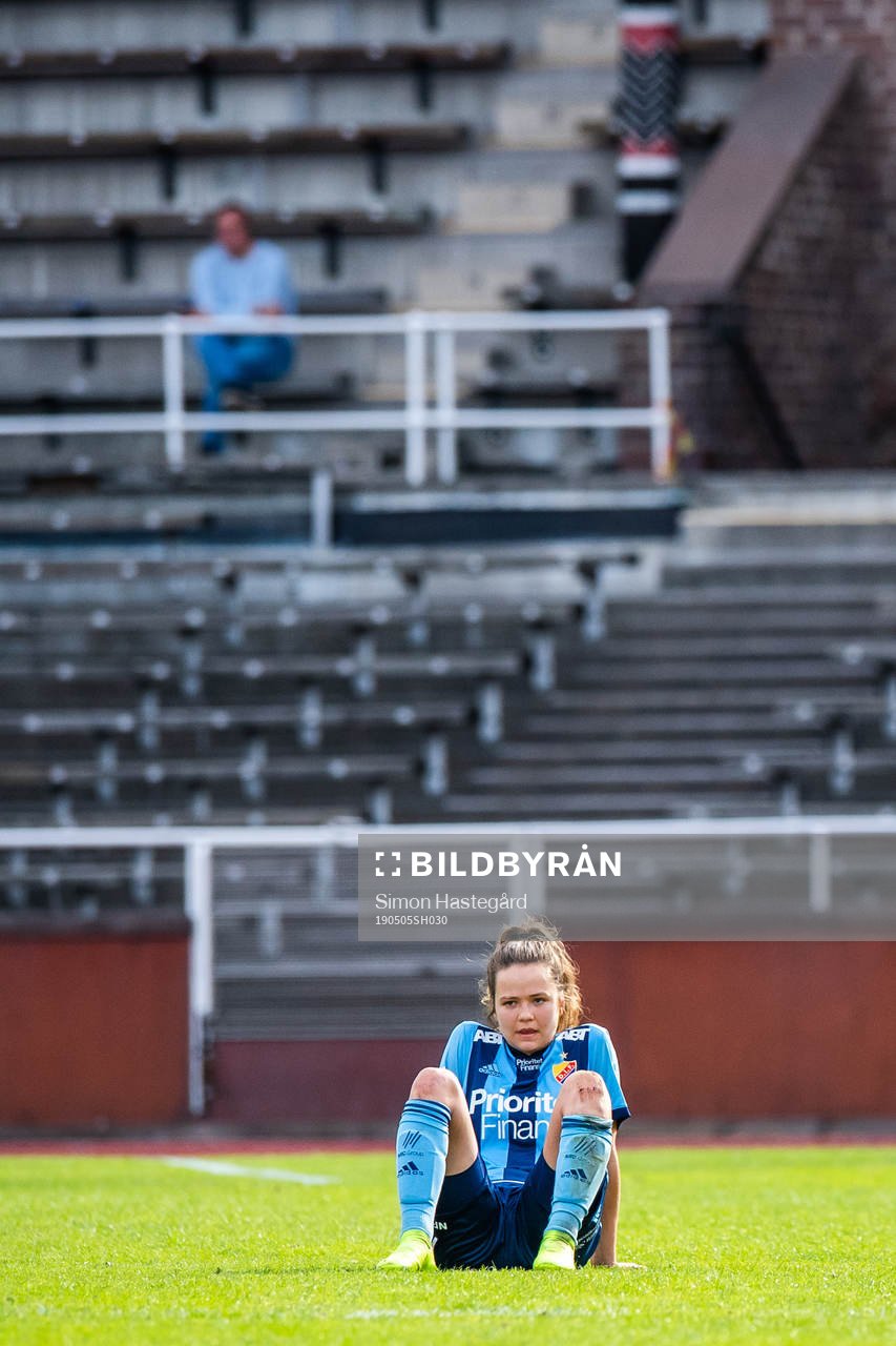 Djurgårdens Julia Walentowicz deppar