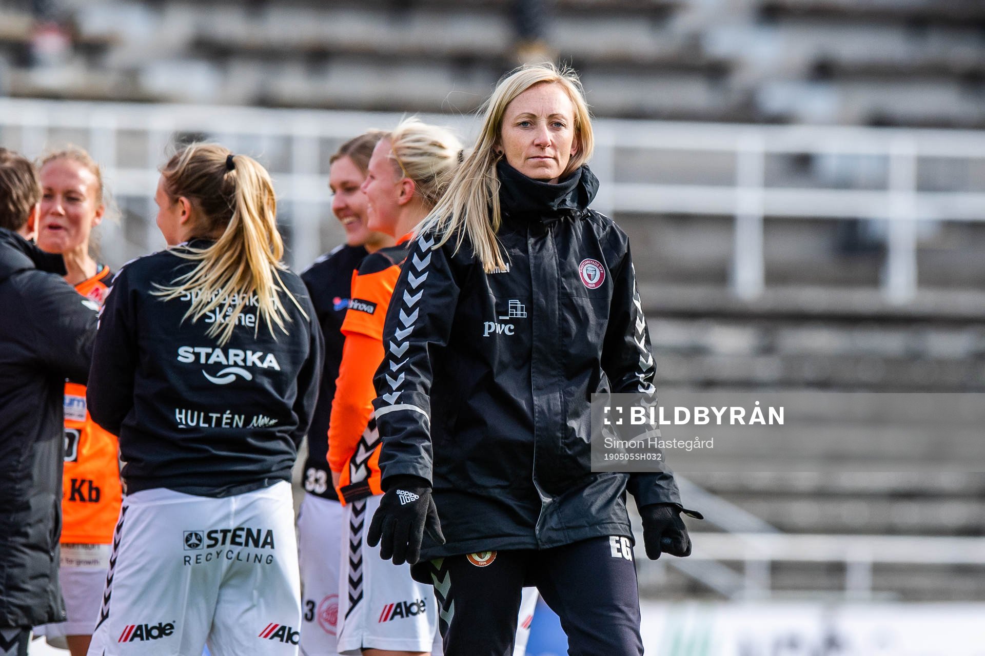 Kristianstads tränare Elisabet Gunnarsdottir