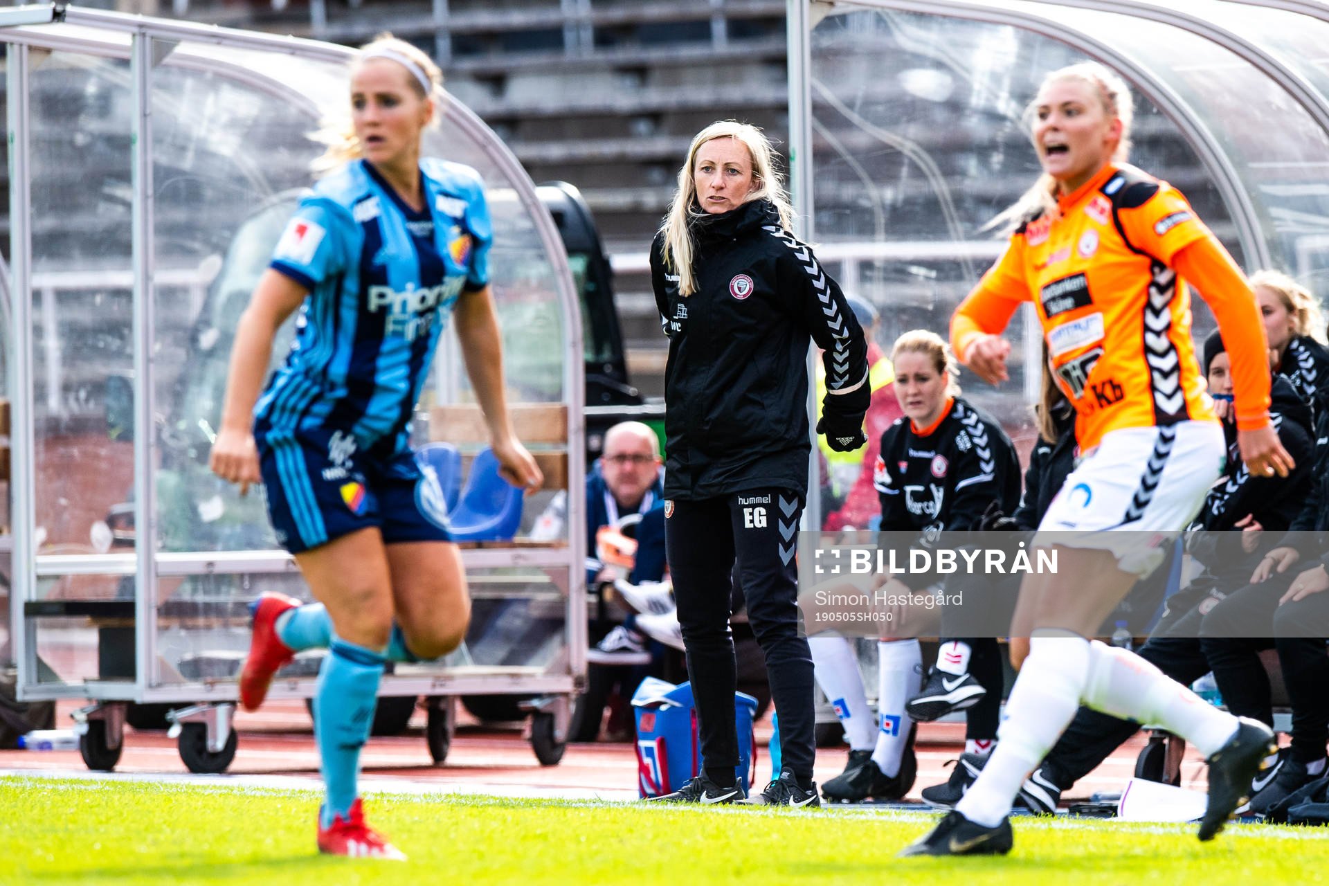 Kristianstads tränare Elisabet Gunnarsdottir