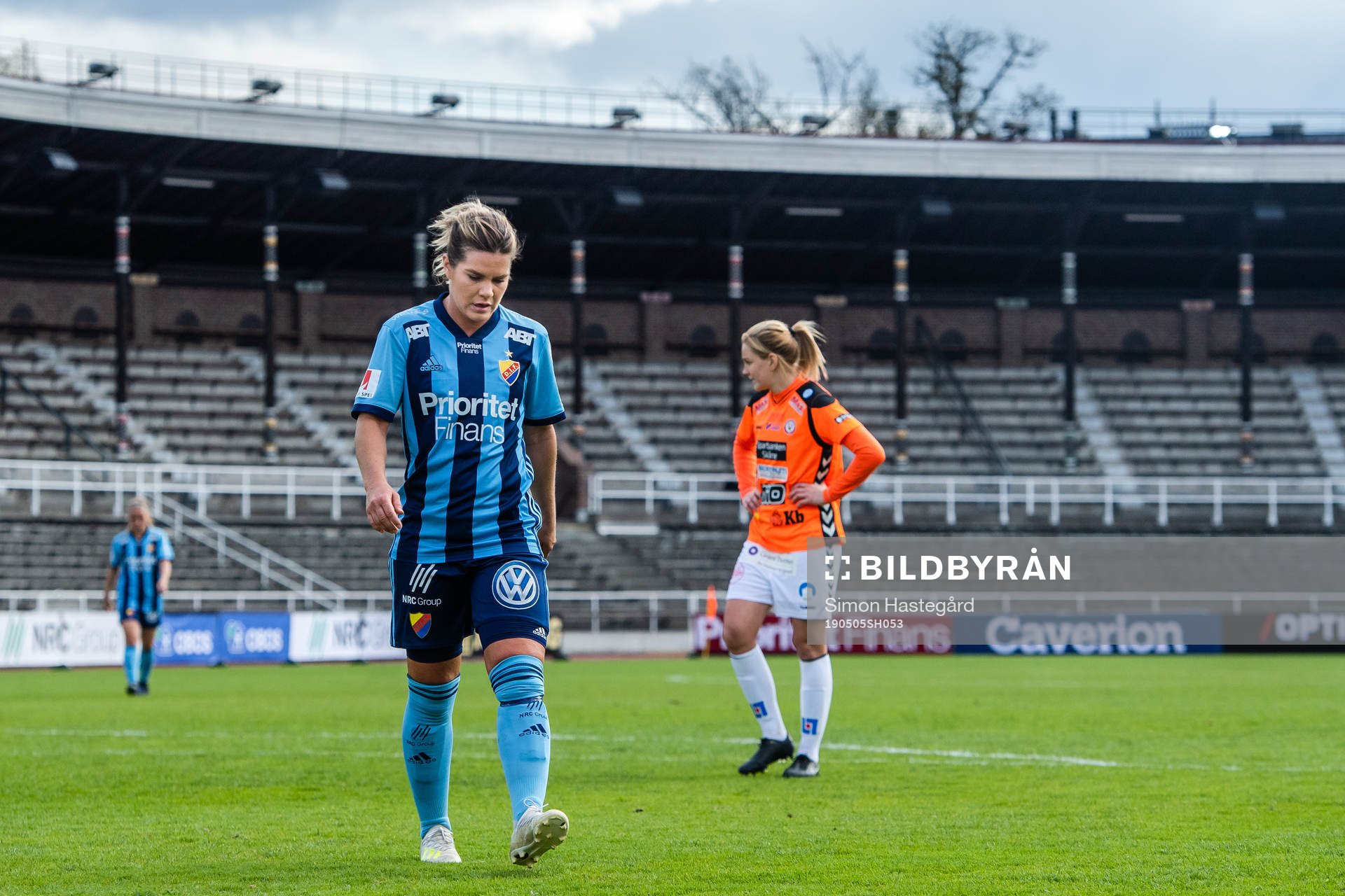 Djurgårdens Hanna Folkesson deppar