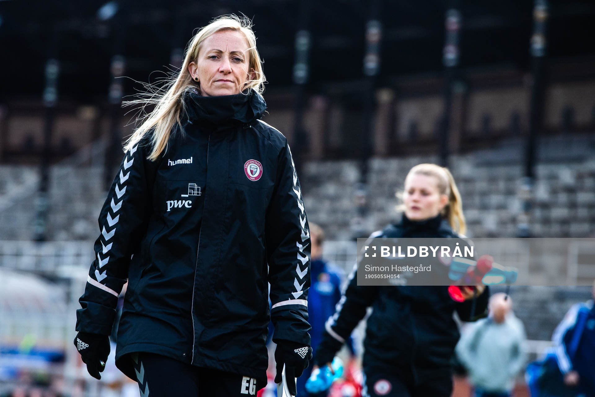 Kristianstads tränare Elisabet Gunnarsdottir