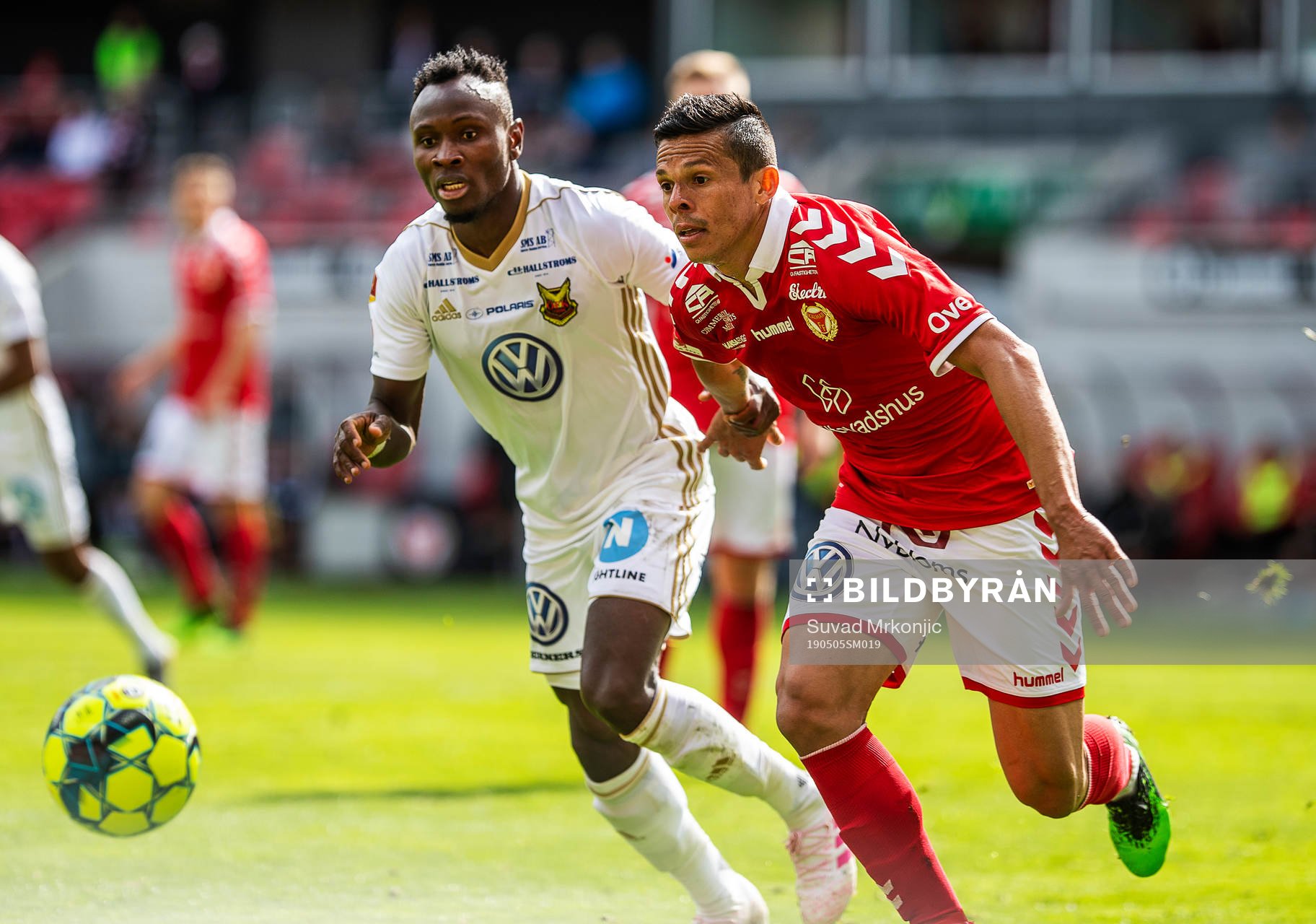 Kalmars Romário Pereira Sipião och Östersunds Samuel