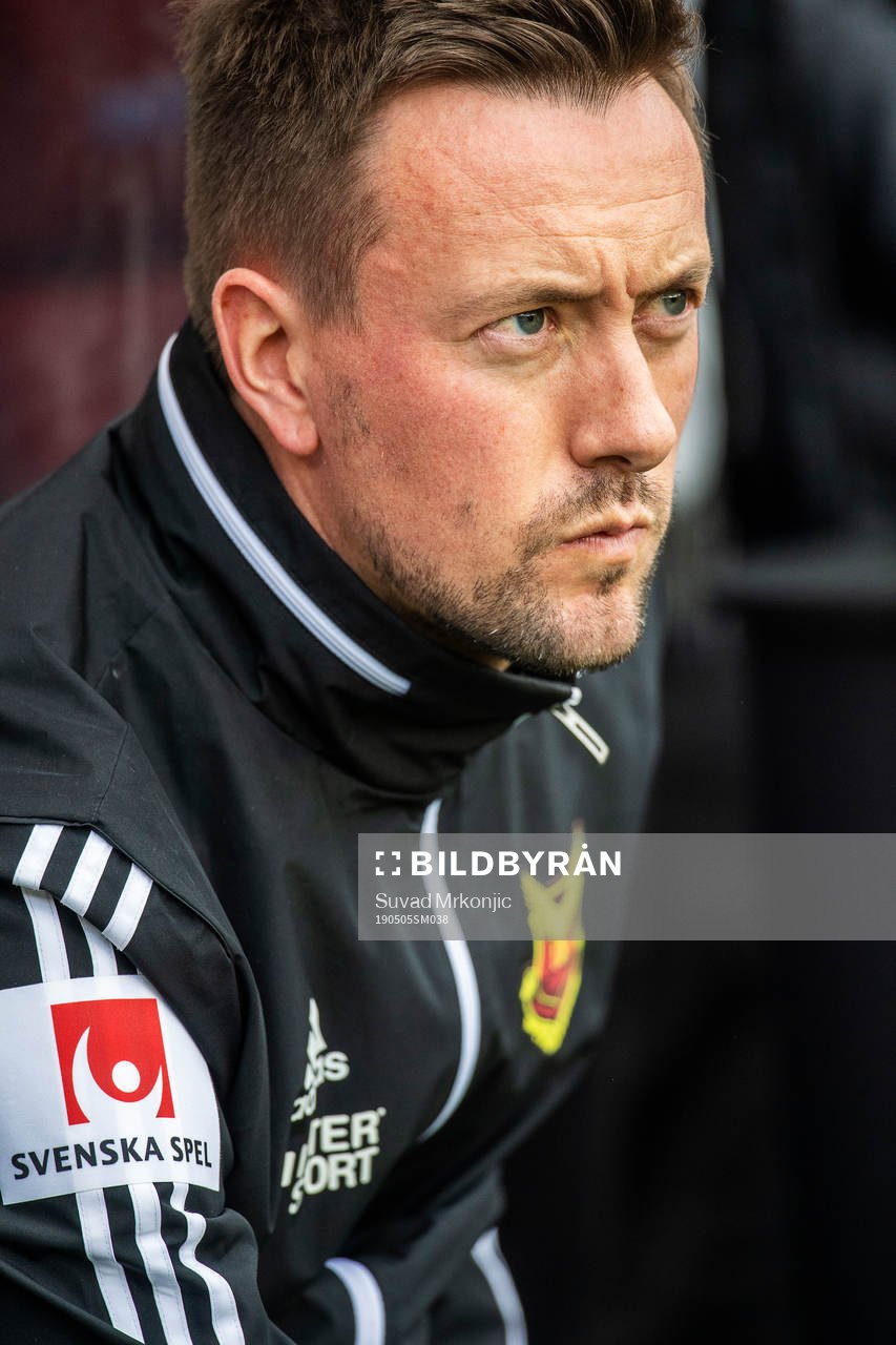 Östersunds tränare Ian Burchnall