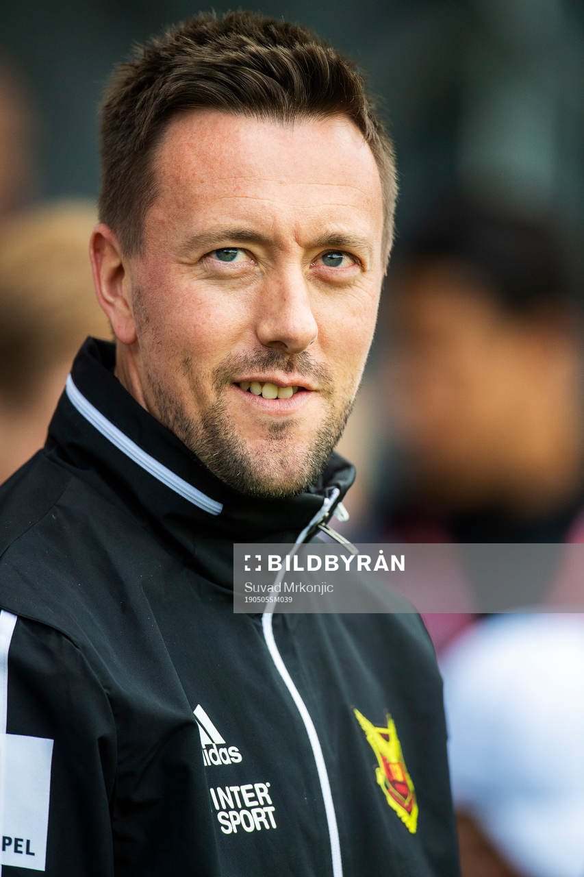 Östersunds tränare Ian Burchnall