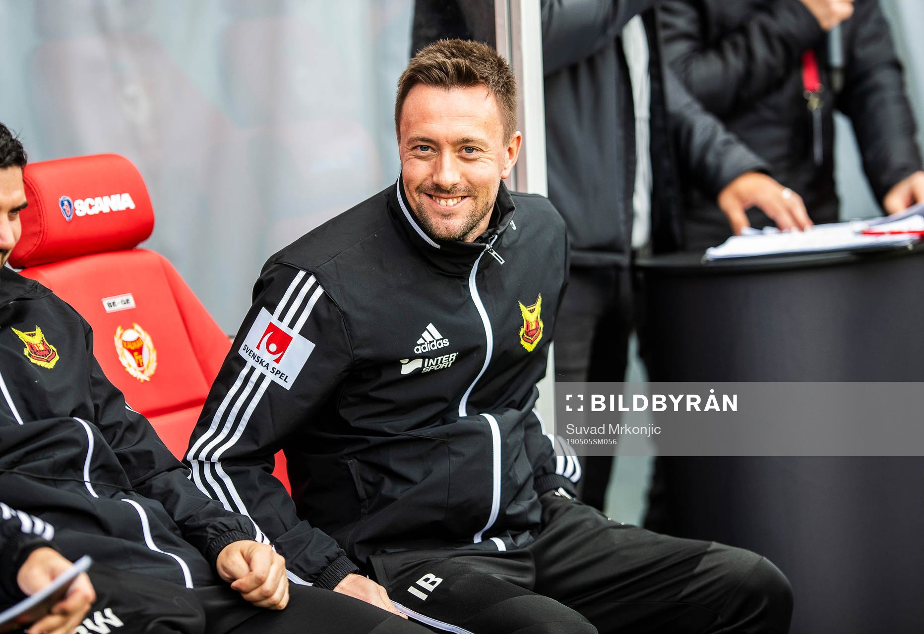 Östersunds tränare Ian Burchnall